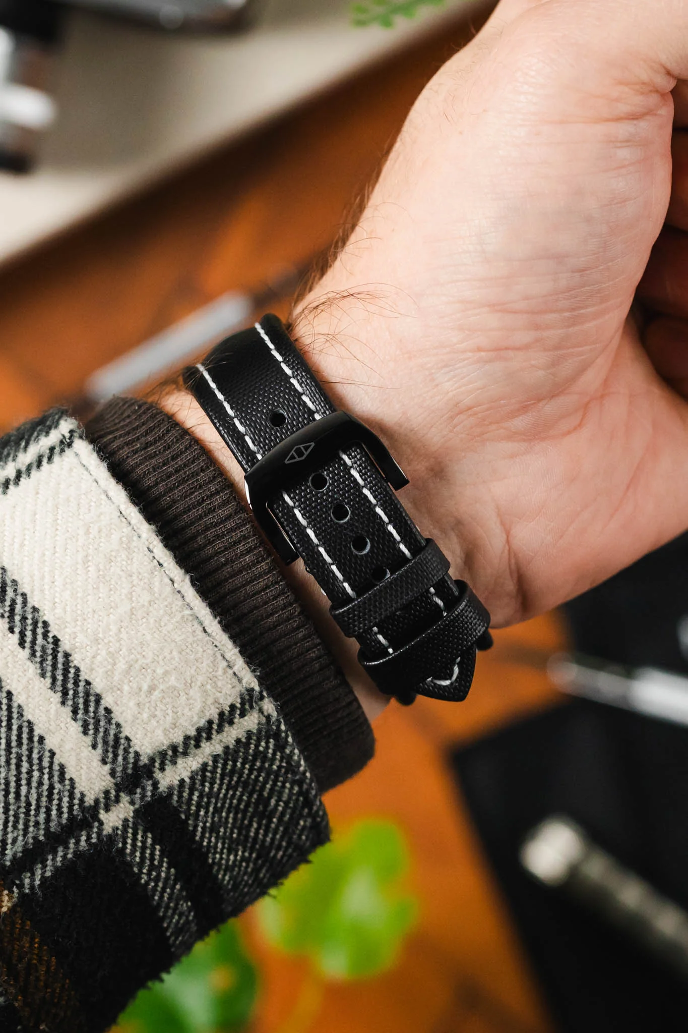 Artem Straps RM Style Deployment Clasp - DLC Black - Image 2