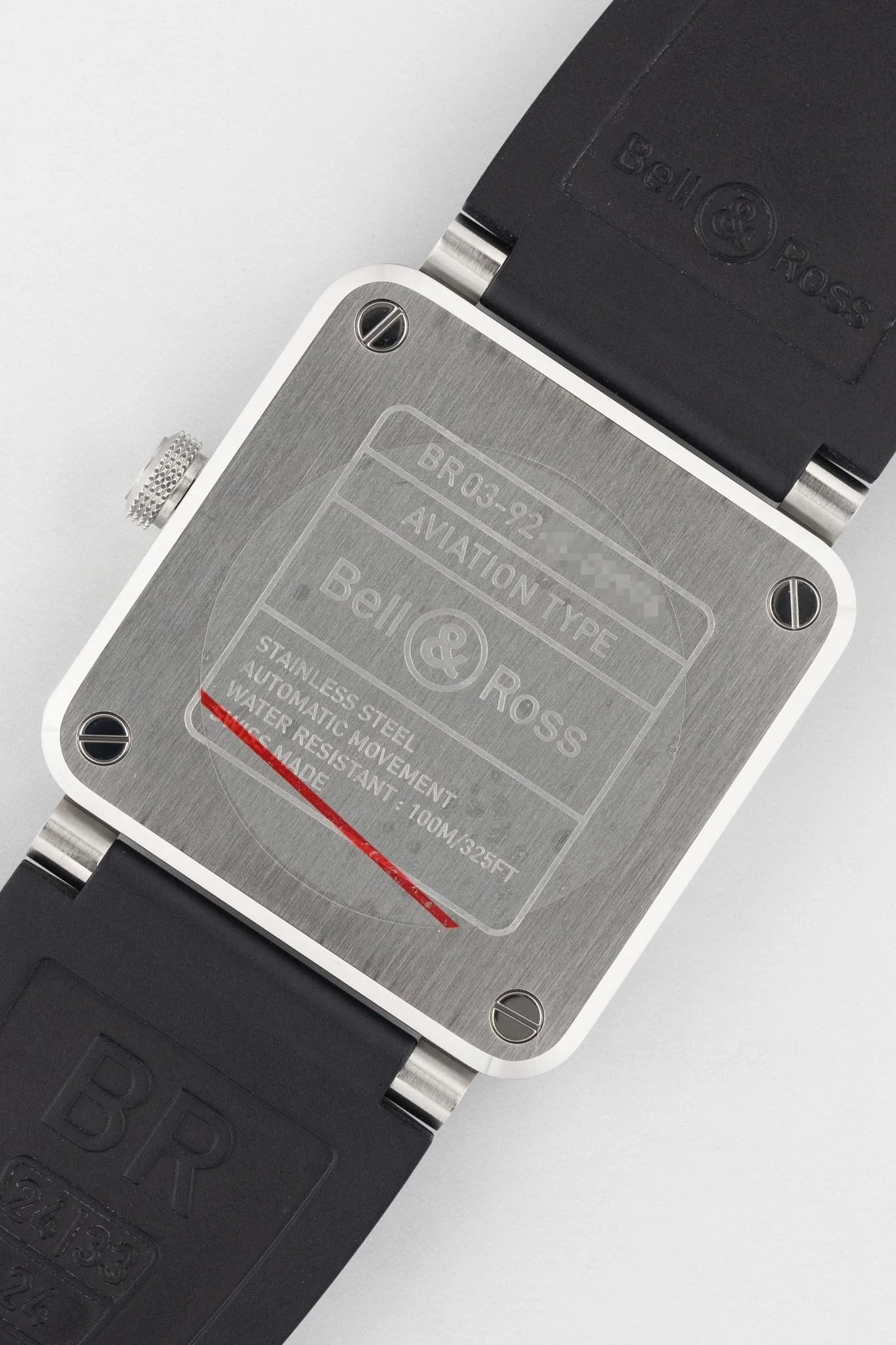 BELL & ROSS BR 03-92-BLC Black Steel 42mm Automatic Watch - Black Dial - Image 7