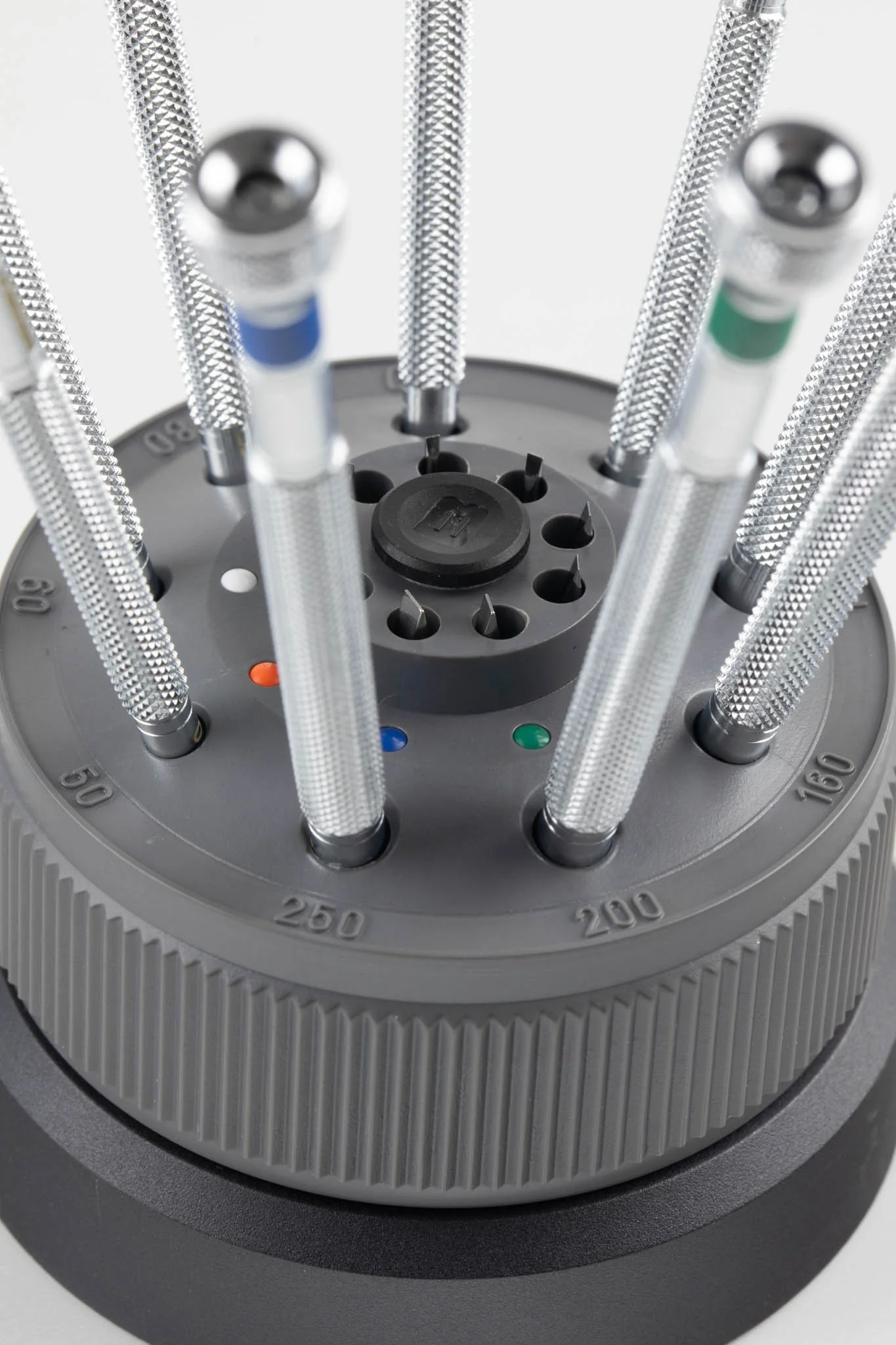 BERGEON 9-Piece Screwdriver Set on a Rotating Stand - 5970 - Image 4