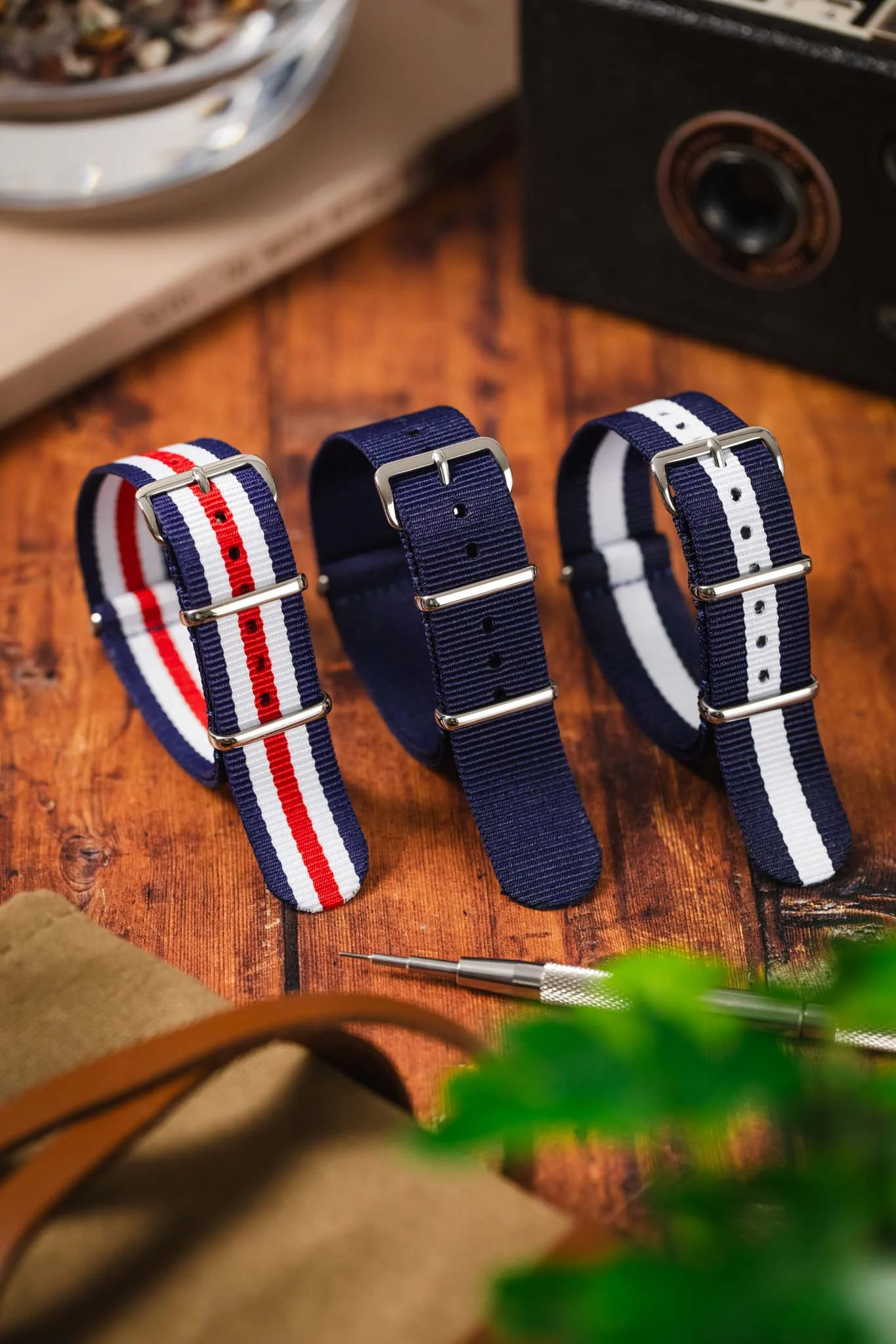 Blue Nylon Watch Strap Bundle - Image 2