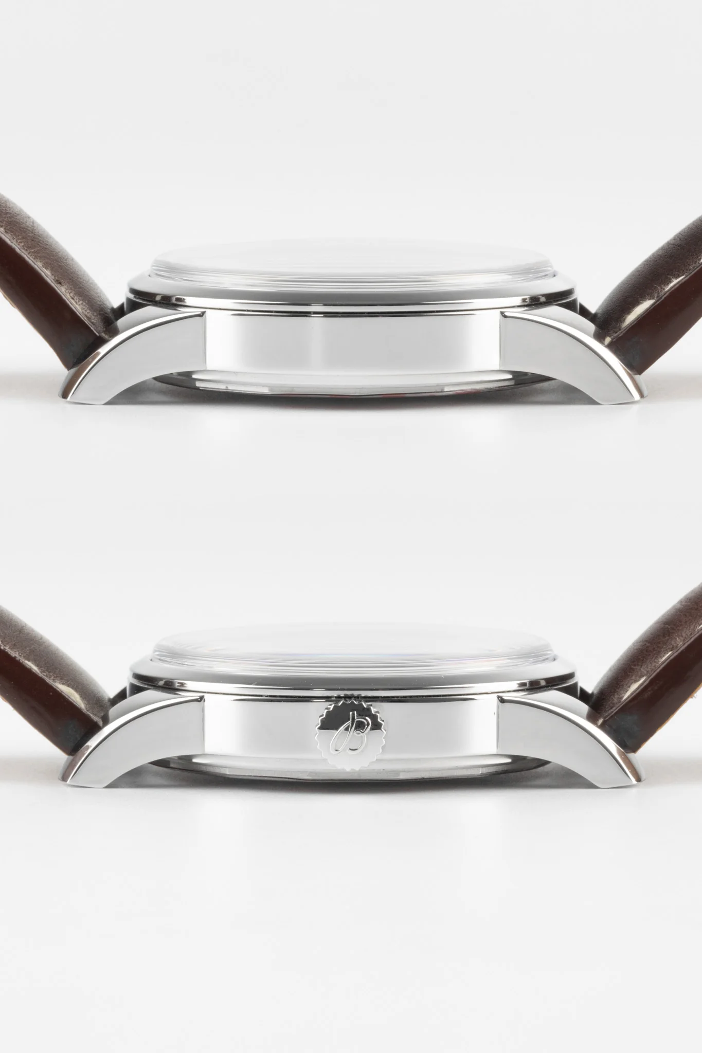 BREITLING A4531012/G751 Transocean Automatic 43mm Day-Date Watch - Cream Dial & Brown Leather Strap - Image 5