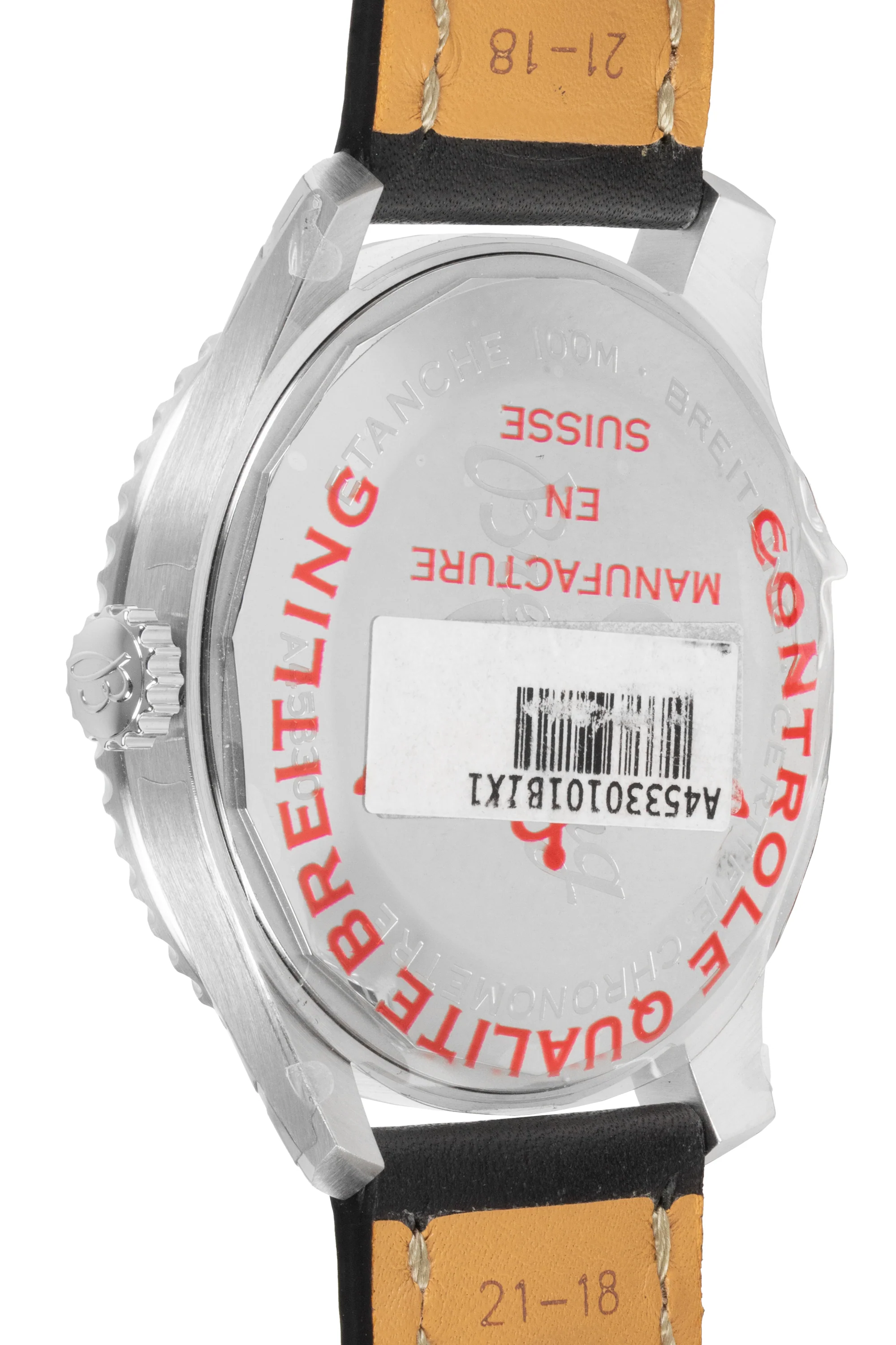 BREITLING A45330101B1X1 Aviator 8 Automatic Day & Date 41 – Black Dial - Image 5