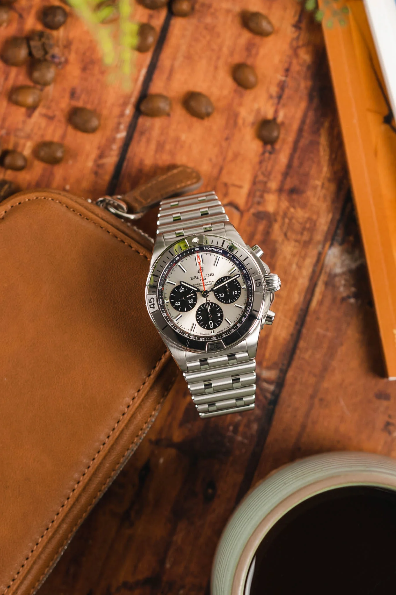 BREITLING Chronomat B01 42 – Silver Dial - Image 10