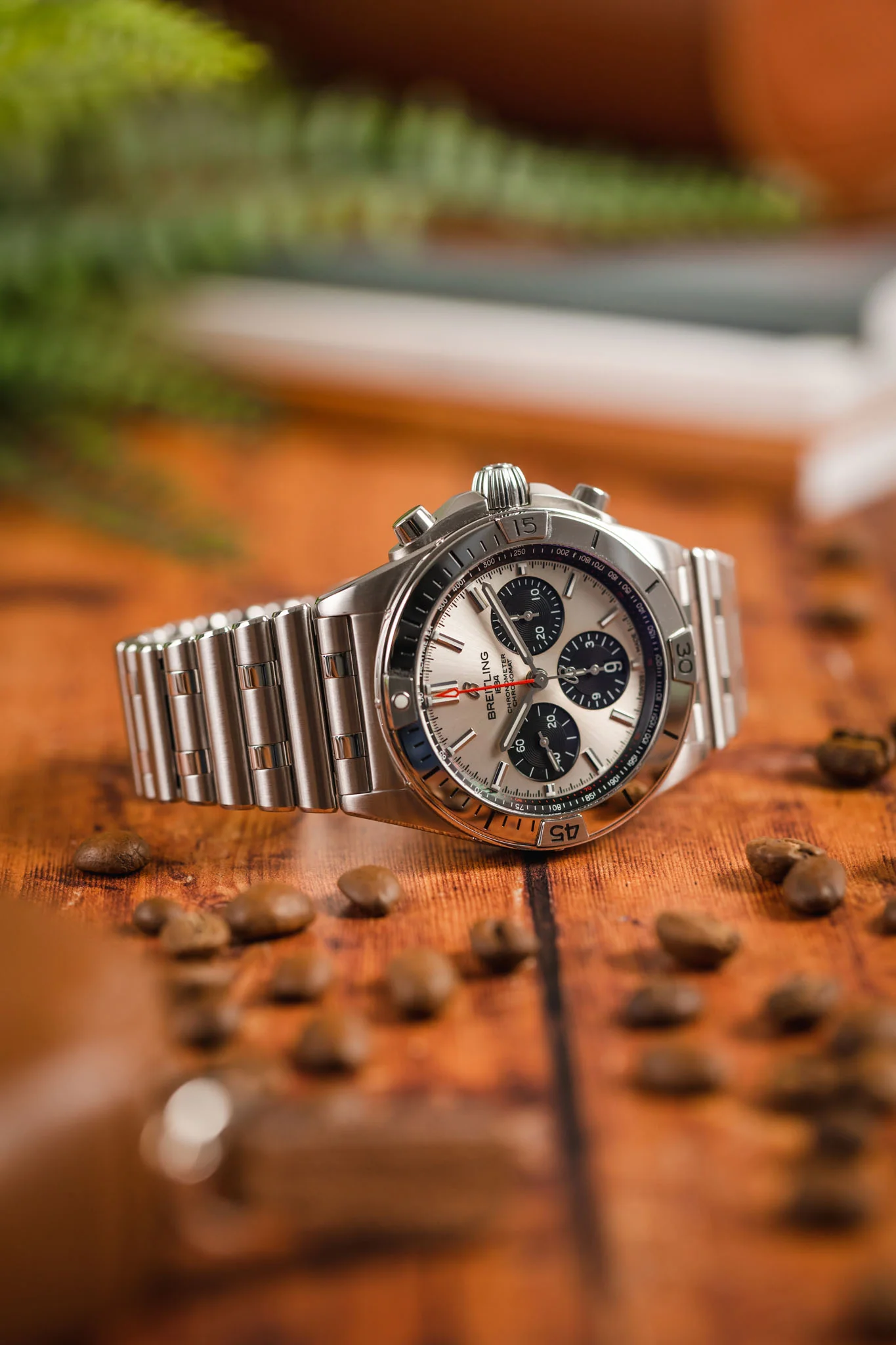 BREITLING Chronomat B01 42 – Silver Dial - Image 4