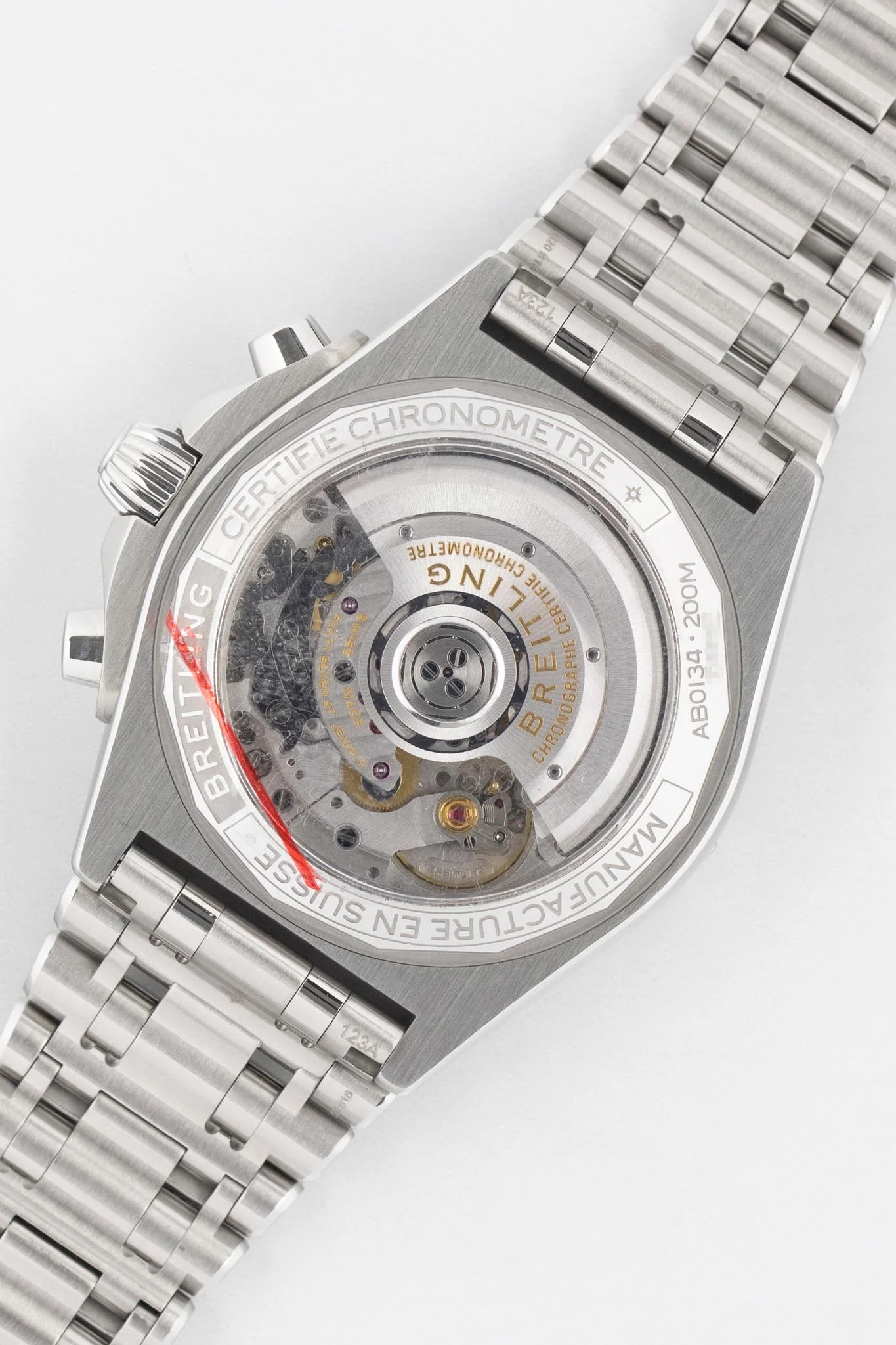 BREITLING Chronomat B01 42 – Silver Dial - Image 8