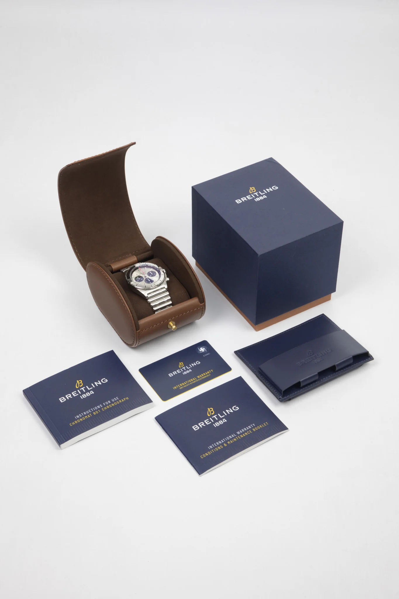 BREITLING Chronomat B01 42 – Silver Dial - Image 9