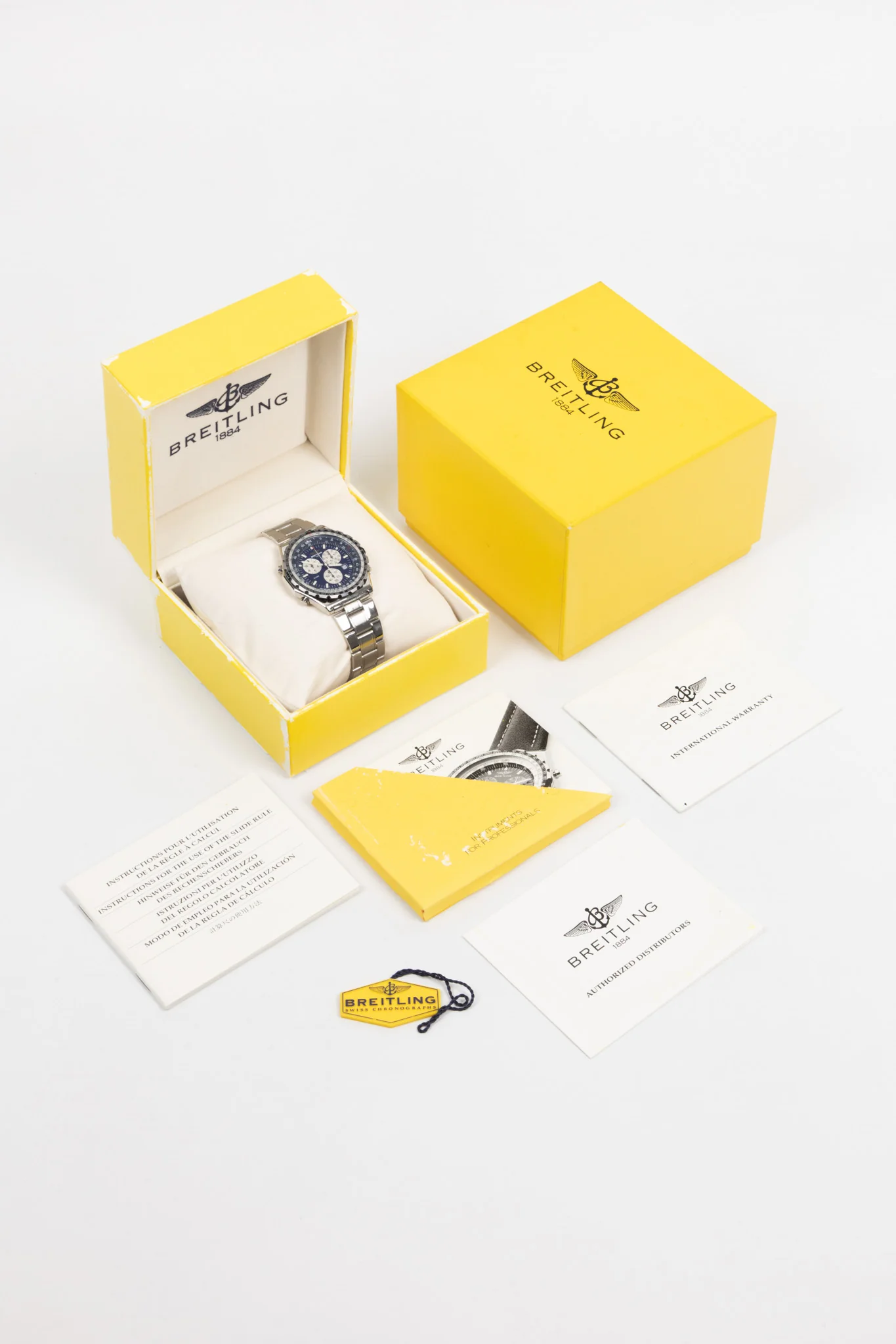 BREITLING Jupiter Pilot Watch - Blue Dial - Image 10