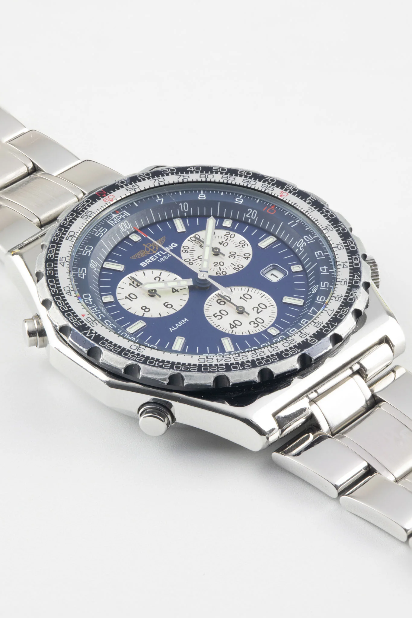 BREITLING Jupiter Pilot Watch - Blue Dial - Image 3