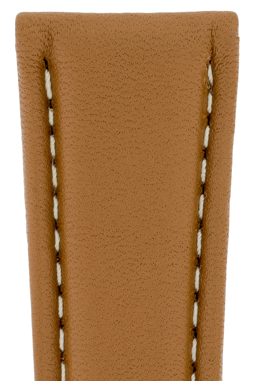 Breitling-Style Calf Deployment Watch Strap in CARAMEL - Image 2