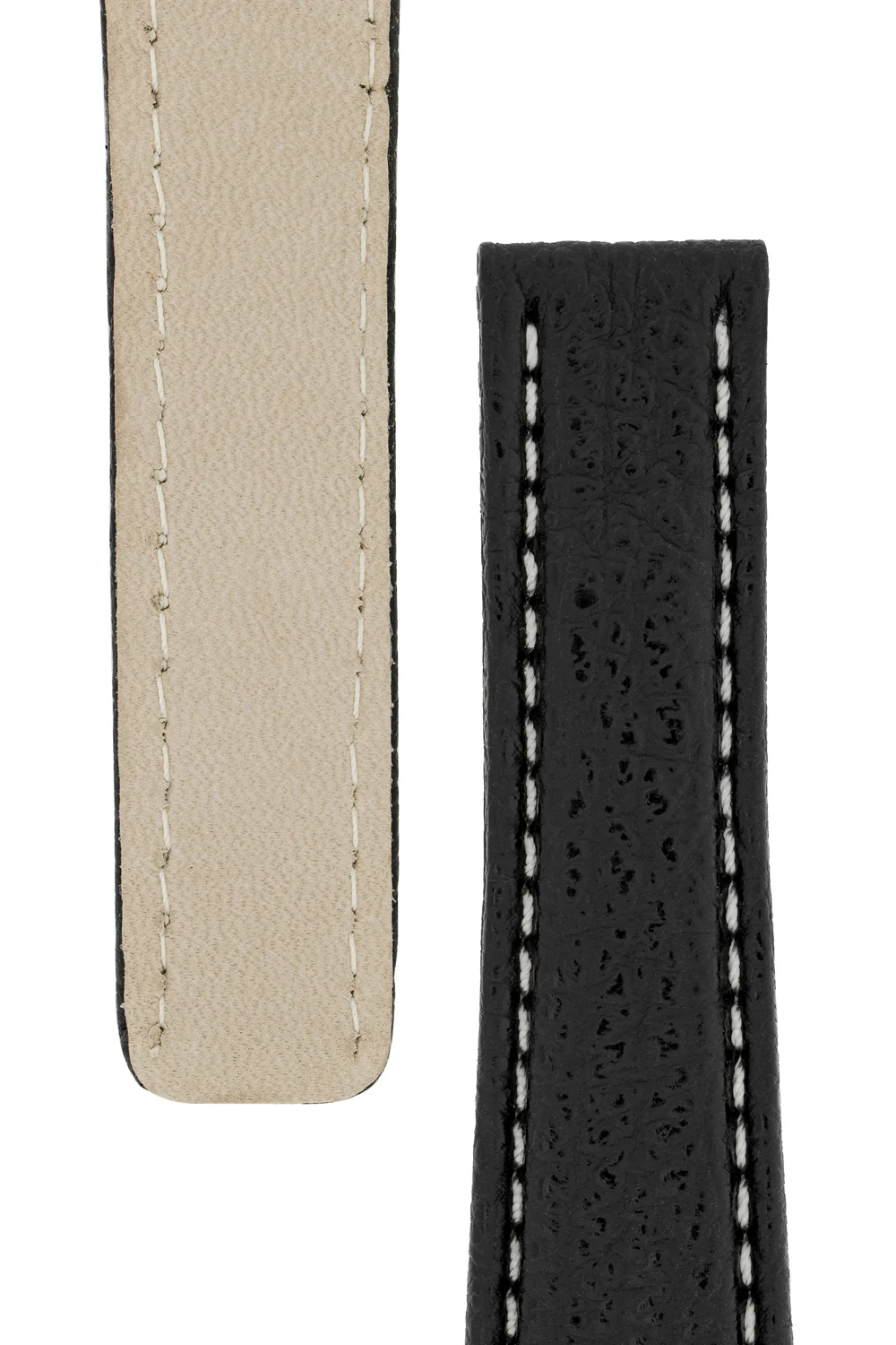 Breitling-Style Shark Deployment Watch Strap in BLACK - Image 4