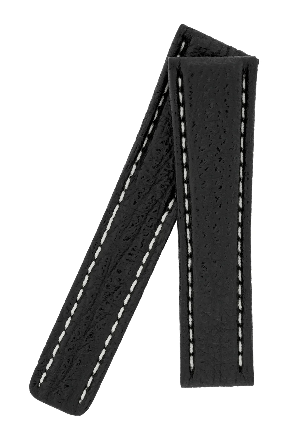 Breitling-Style Shark Deployment Watch Strap in BLACK - Image 5