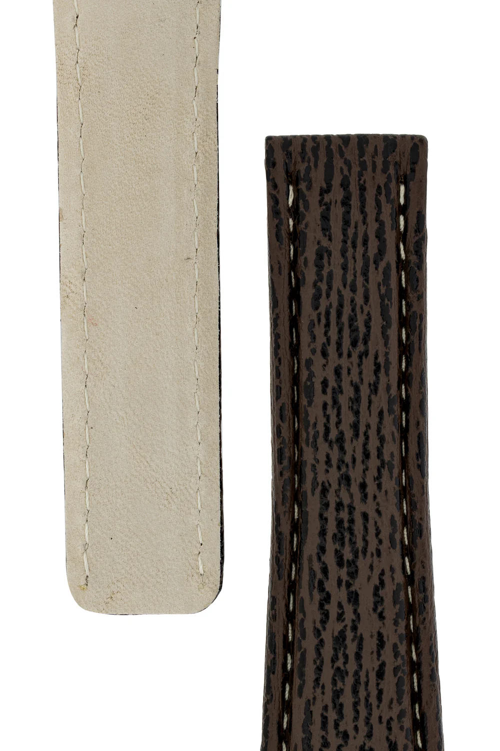 Breitling-Style Shark Deployment Watch Strap in BROWN - Image 4