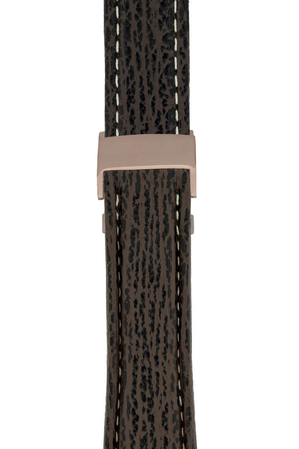 Breitling-Style Shark Deployment Watch Strap in BROWN - Image 8