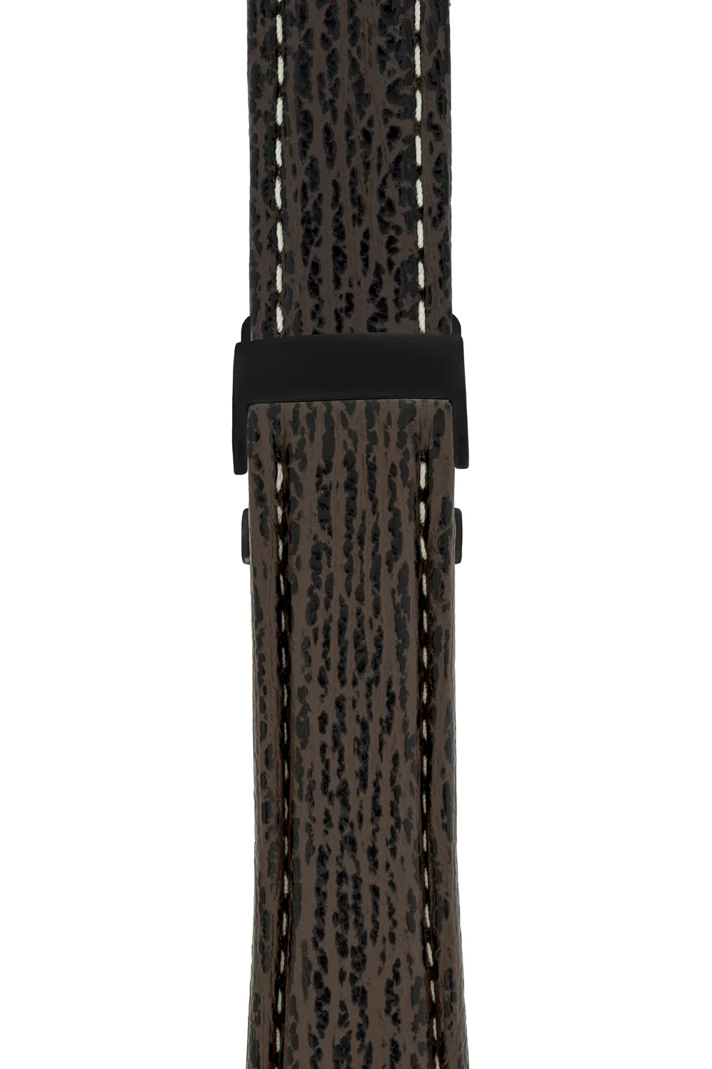 Breitling-Style Shark Deployment Watch Strap in BROWN - Image 9