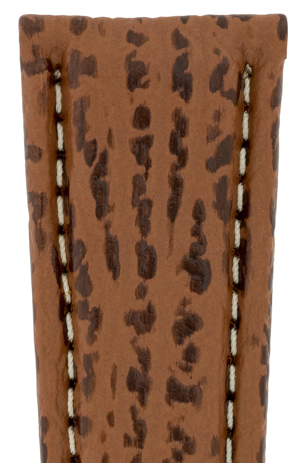 Breitling-Style Shark Deployment Watch Strap in HONEY BROWN - Image 2