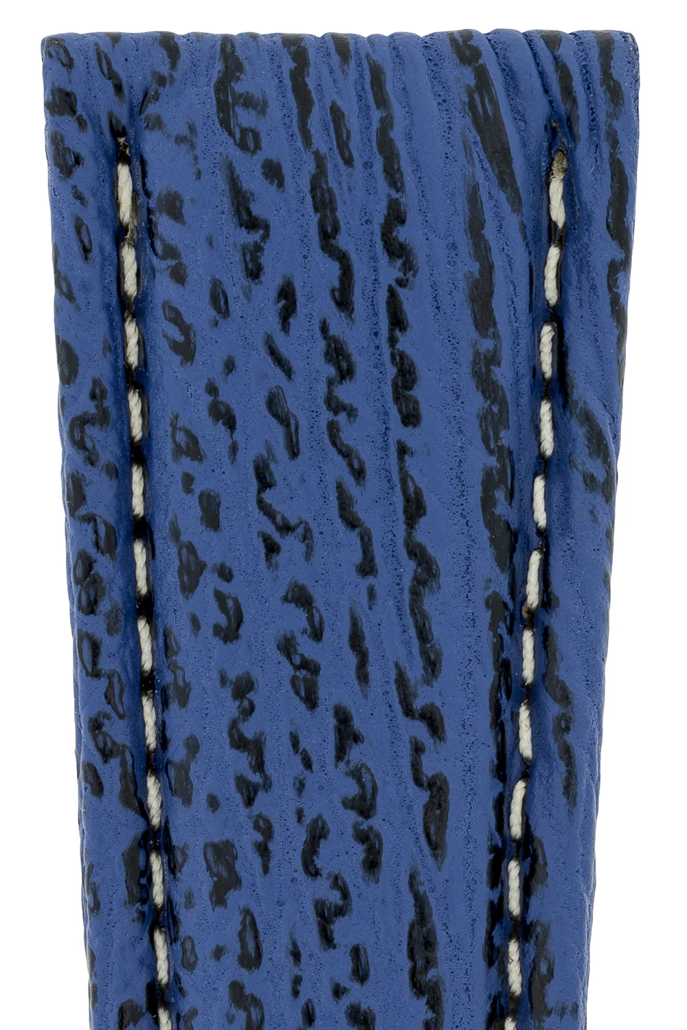 Breitling-Style Shark Deployment Watch Strap in NIGHT BLUE - Image 2