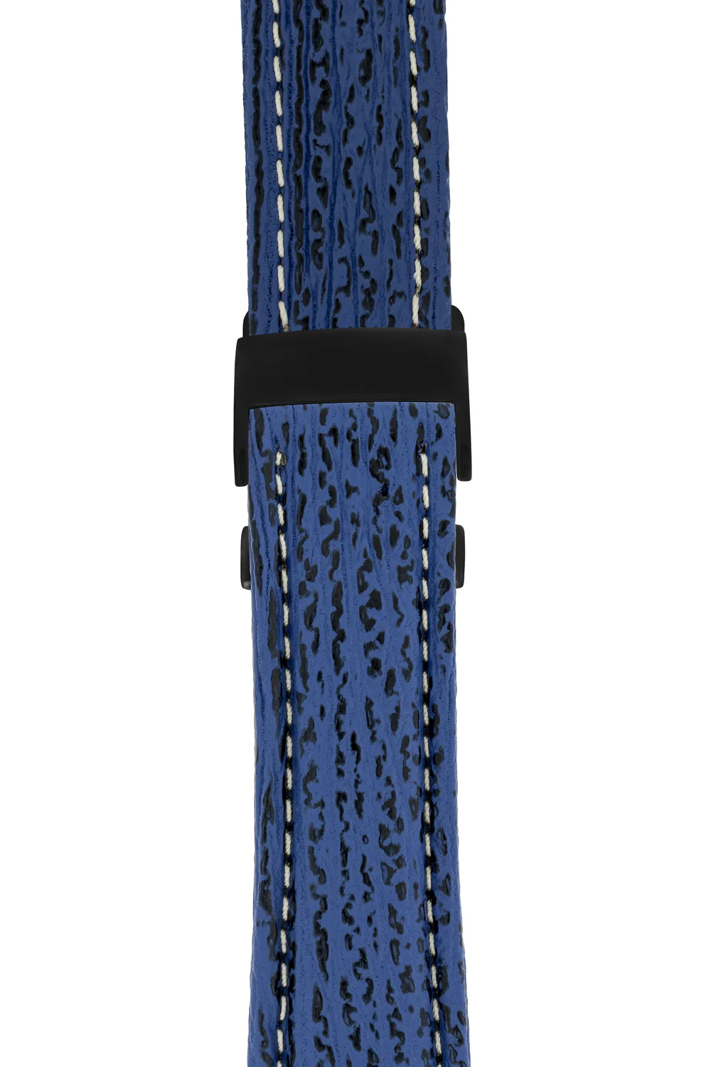 Breitling-Style Shark Deployment Watch Strap in NIGHT BLUE - Image 9