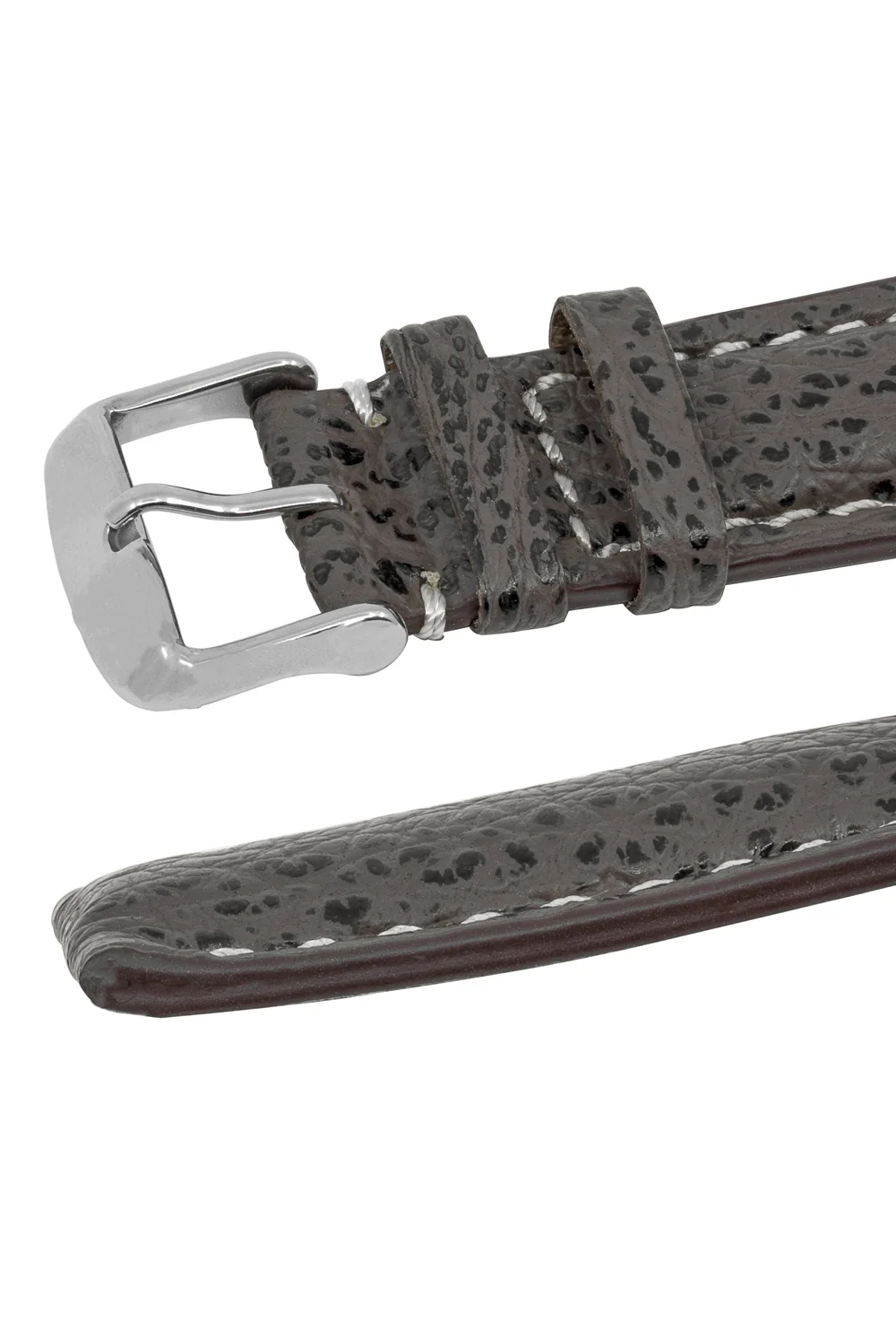 Breitling-Style Shark Watch Strap and Buckle in BROWN - Image 5