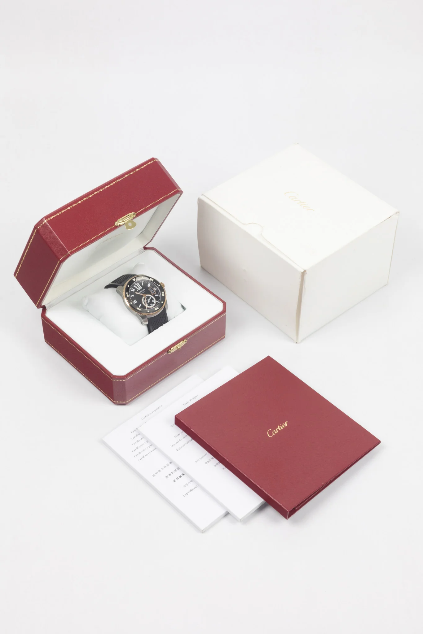 Cartier Calibre de Cartier - Black , Gold - Image 9