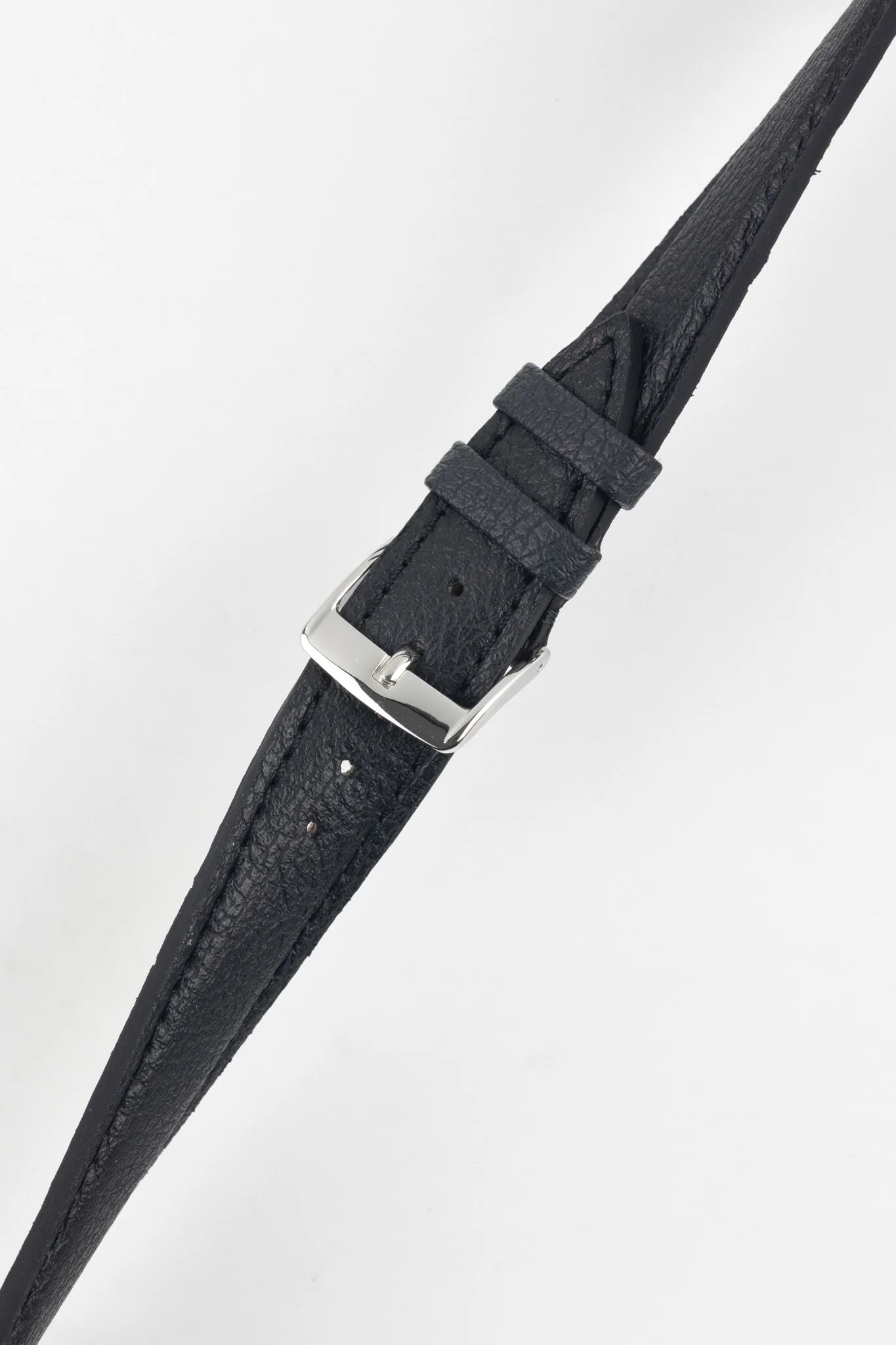 Classic Apple Fibre Watch Strap in Grained Black - Image 5