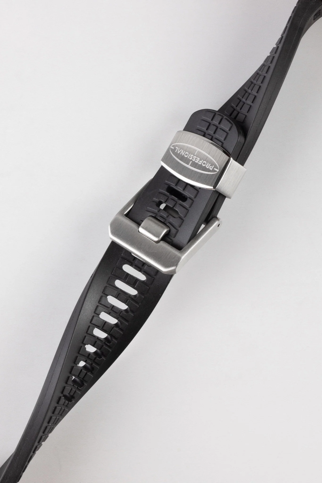 CRAFTER BLUE CB11 'Aquanaut' Rubber Watch Strap for Seiko SKX Series – BLACK - Image 5