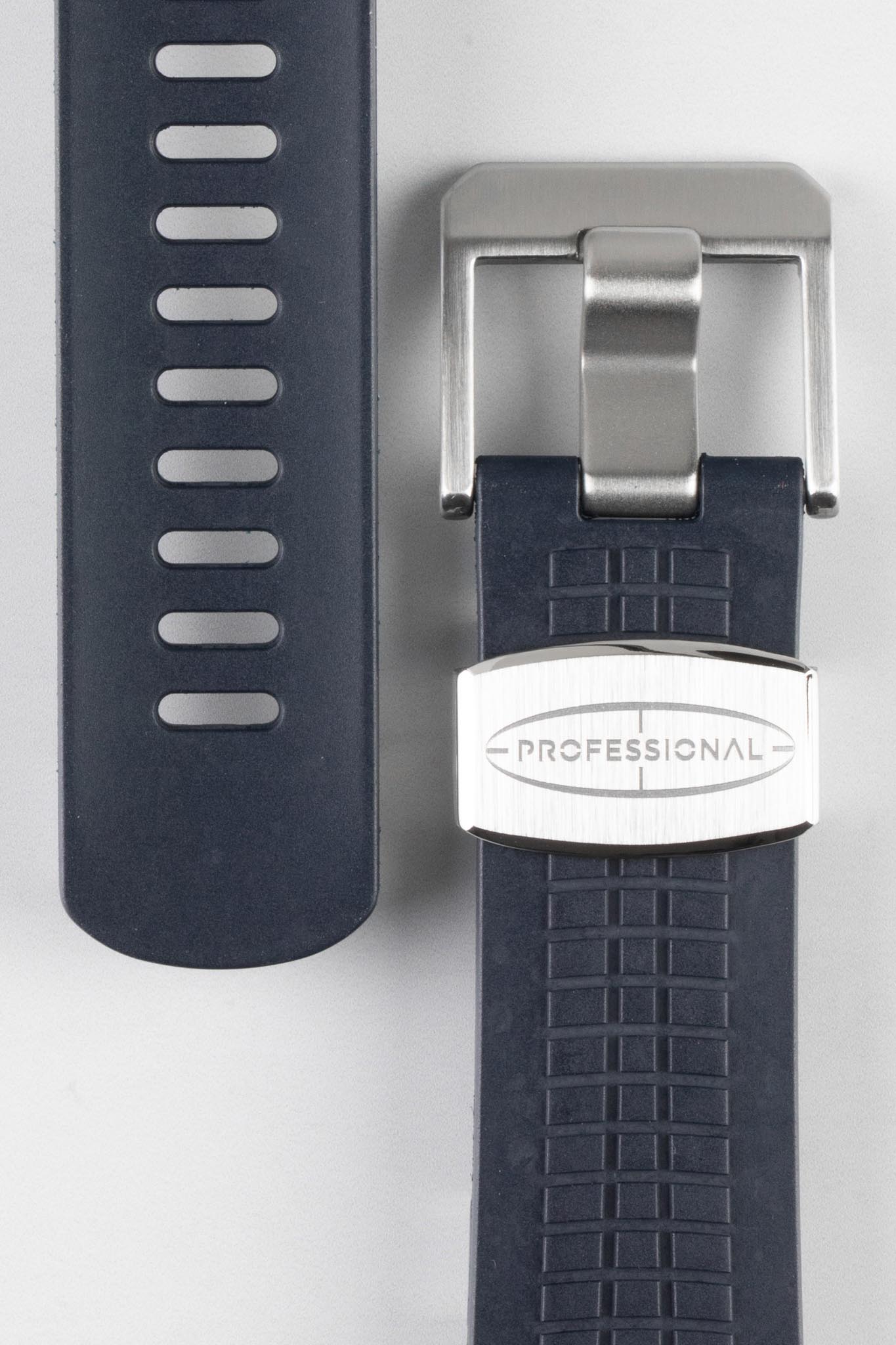 CRAFTER BLUE CB11 'Aquanaut' Rubber Watch Strap for Seiko SKX Series – DARK BLUE - Image 3