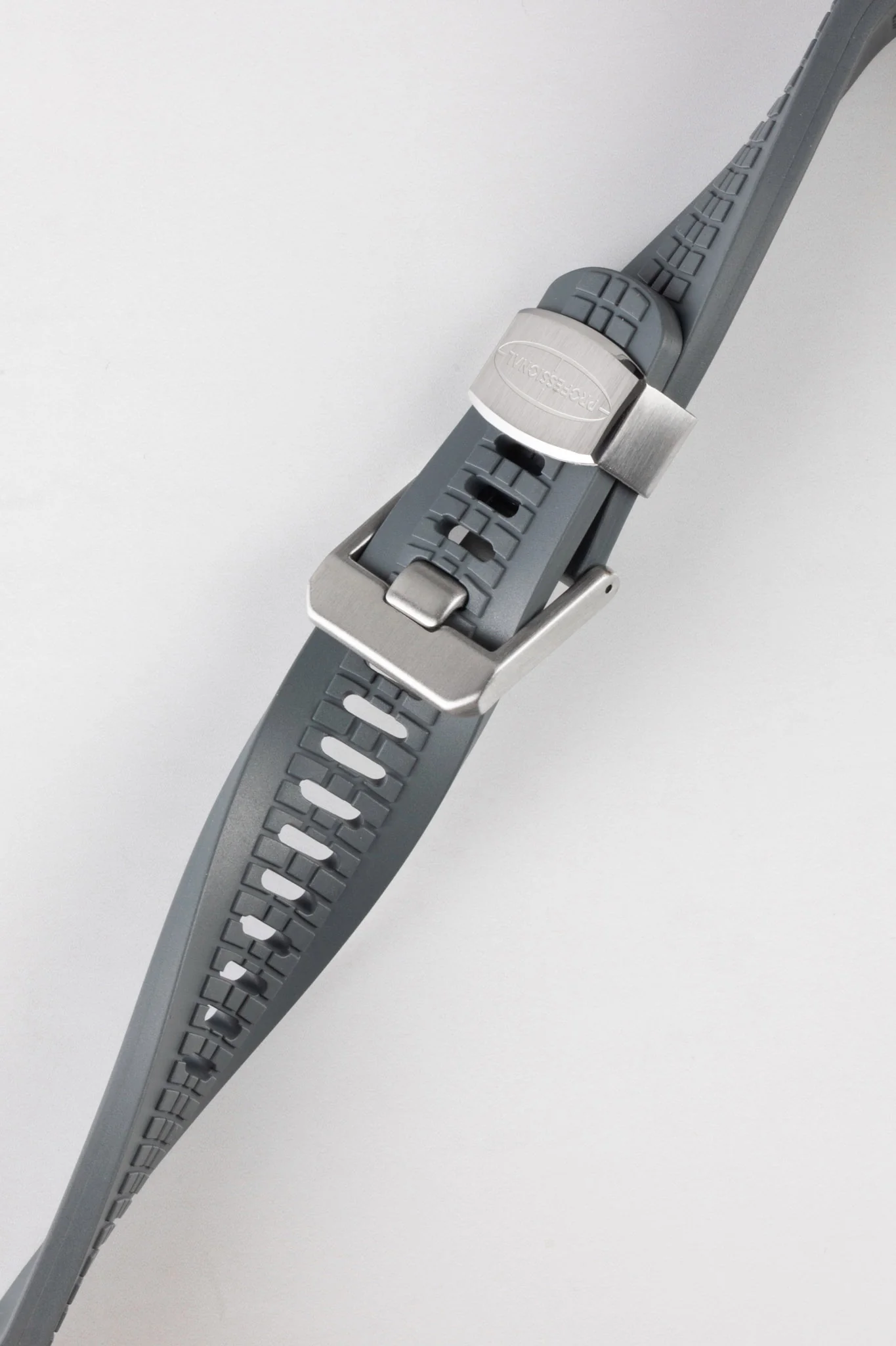 CRAFTER BLUE CB11 'Aquanaut' Rubber Watch Strap for Seiko SKX Series – GREY - Image 5