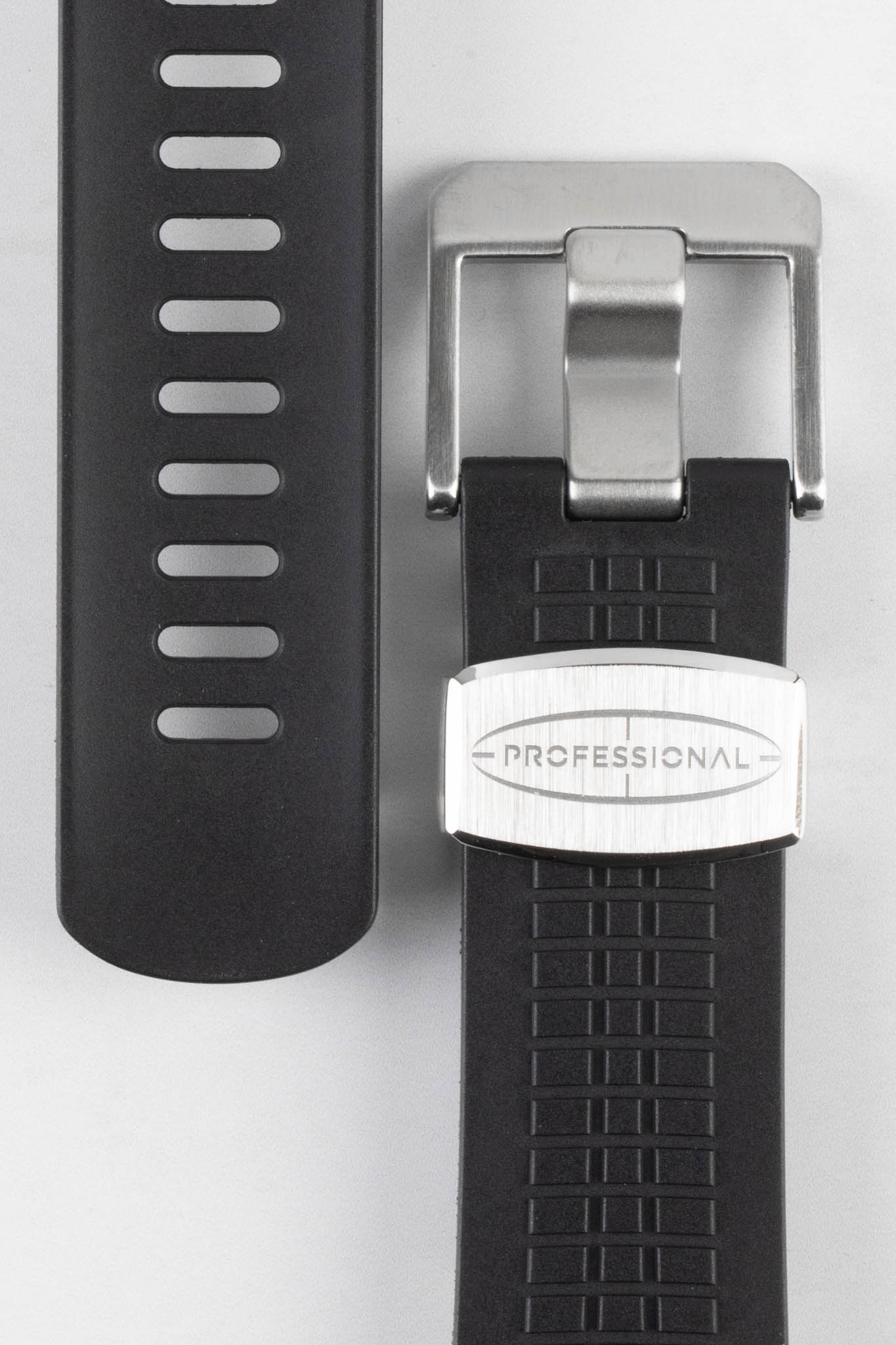 CRAFTER BLUE CB12 'Aquanaut' Rubber Watch Strap for Seiko Turtle – BLACK - Image 2