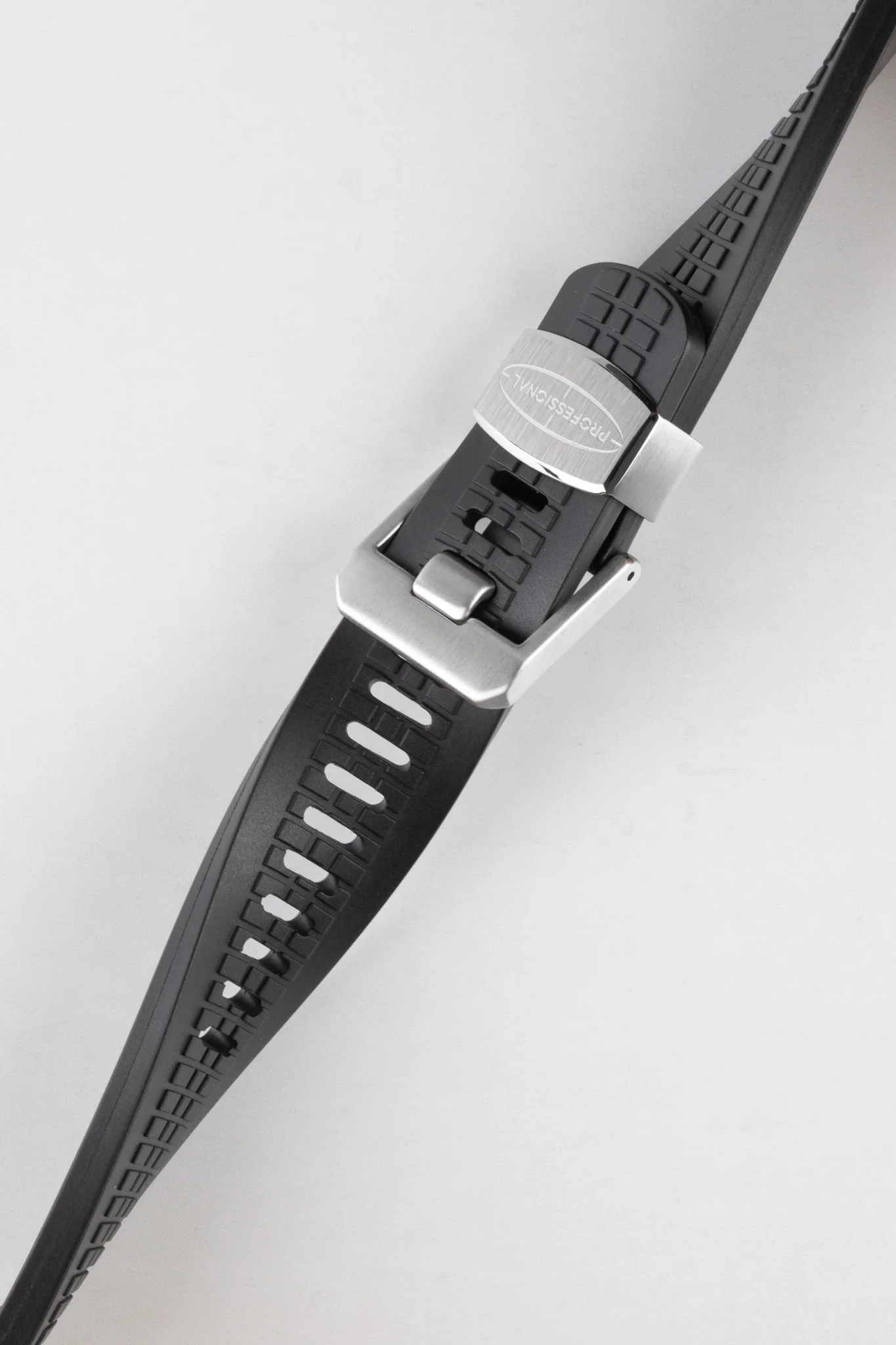 CRAFTER BLUE CB12 'Aquanaut' Rubber Watch Strap for Seiko Turtle – BLACK - Image 3