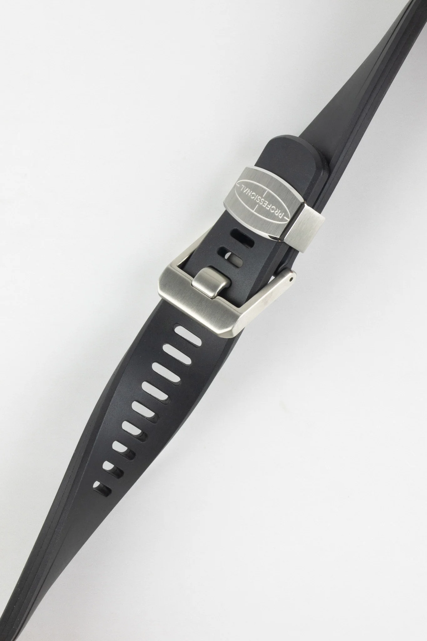 CRAFTER BLUE CB08 Rubber Watch Strap for Seiko "New" Turtle Series – BLACK - Image 4