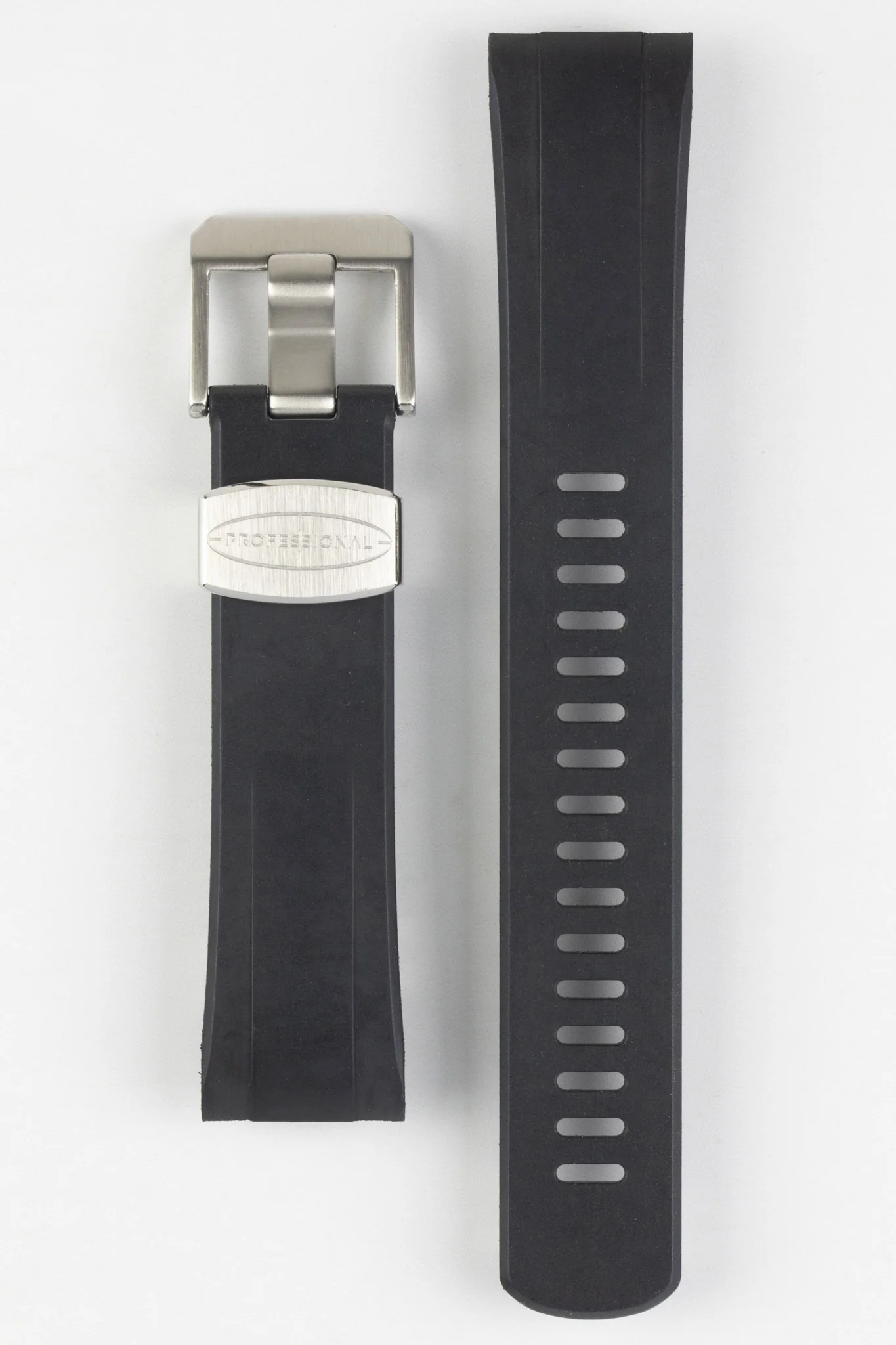 CRAFTER BLUE CB08 Rubber Watch Strap for Seiko "New" Turtle Series – BLACK - Image 7