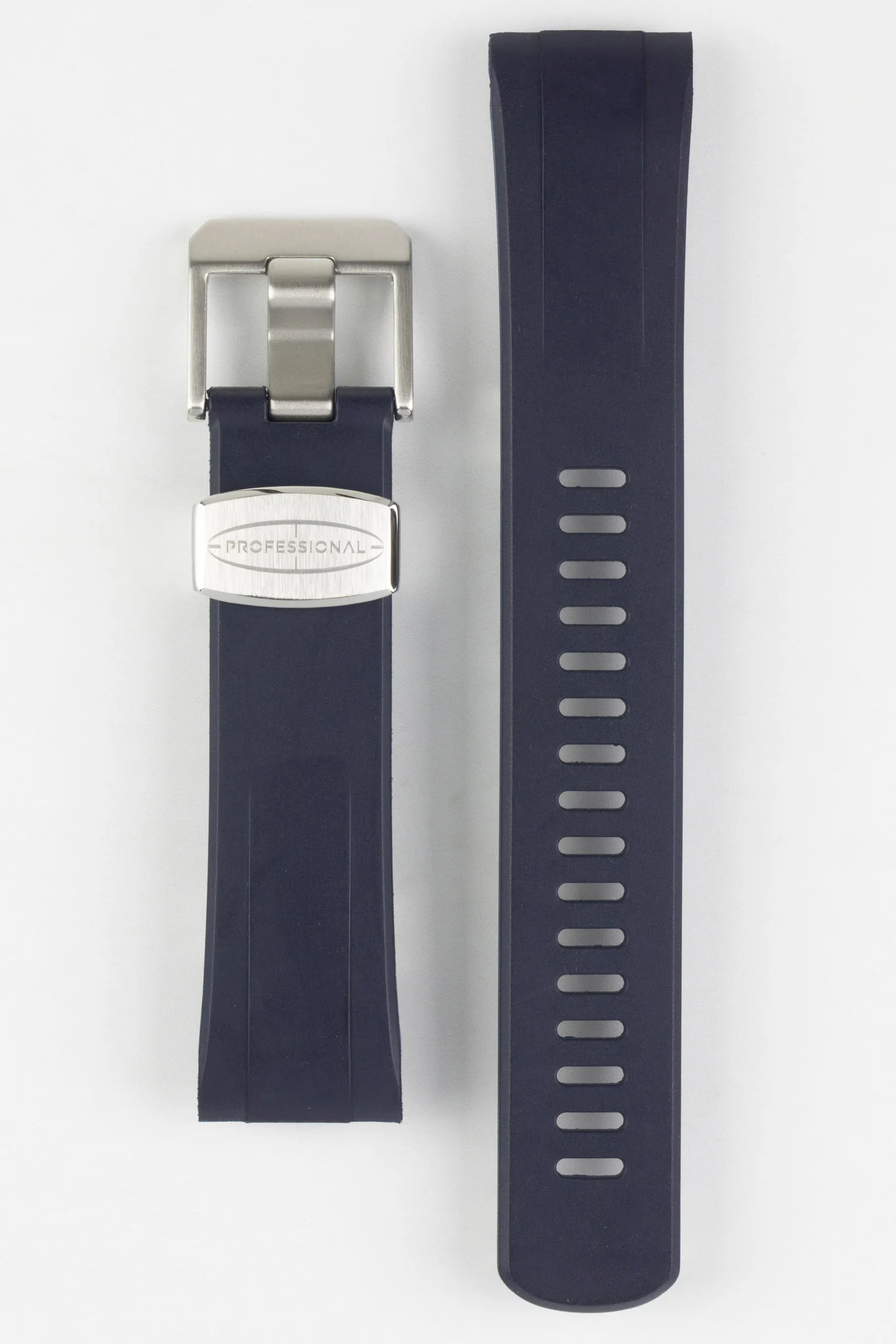 CRAFTER BLUE CB08 Rubber Watch Strap for Seiko "New" Turtle Series – NAVY BLUE - Image 7