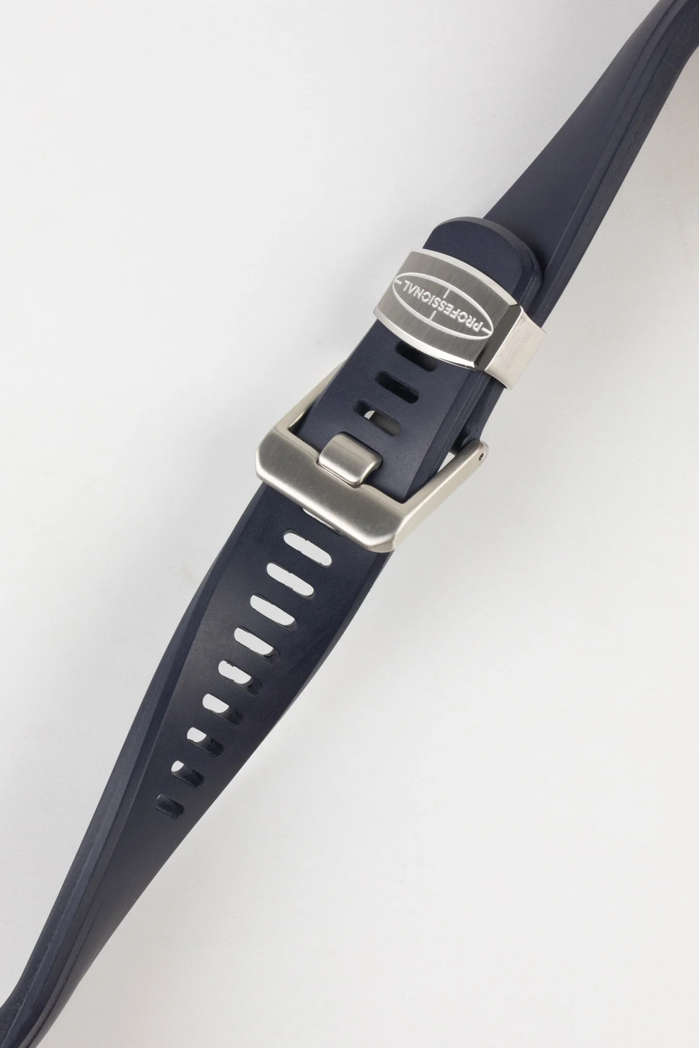 CRAFTER BLUE CB09 Rubber Watch Strap for Seiko "New" Samurai Series – NAVY - Image 4