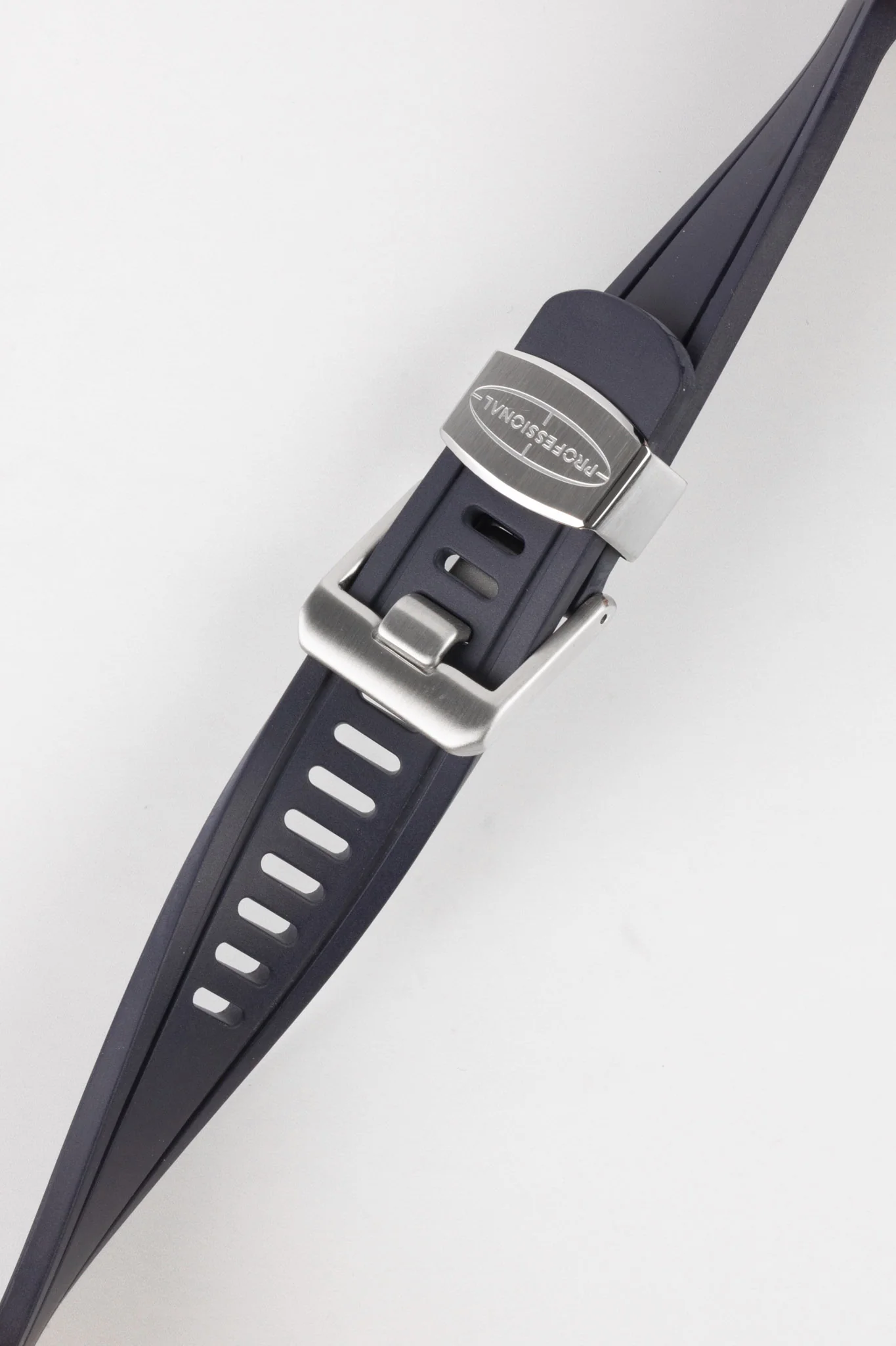 CRAFTER BLUE CB04 Rubber Watch Strap for Seiko Shogun Series – NAVY - Image 3