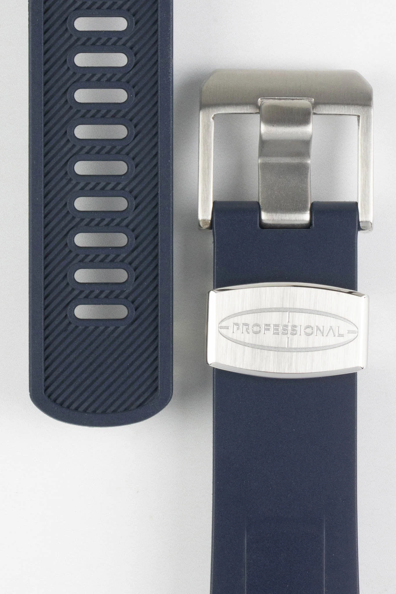 CRAFTER BLUE TD01 Rubber Watch Strap for Tudor Black Bay Series – NAVY - Image 2