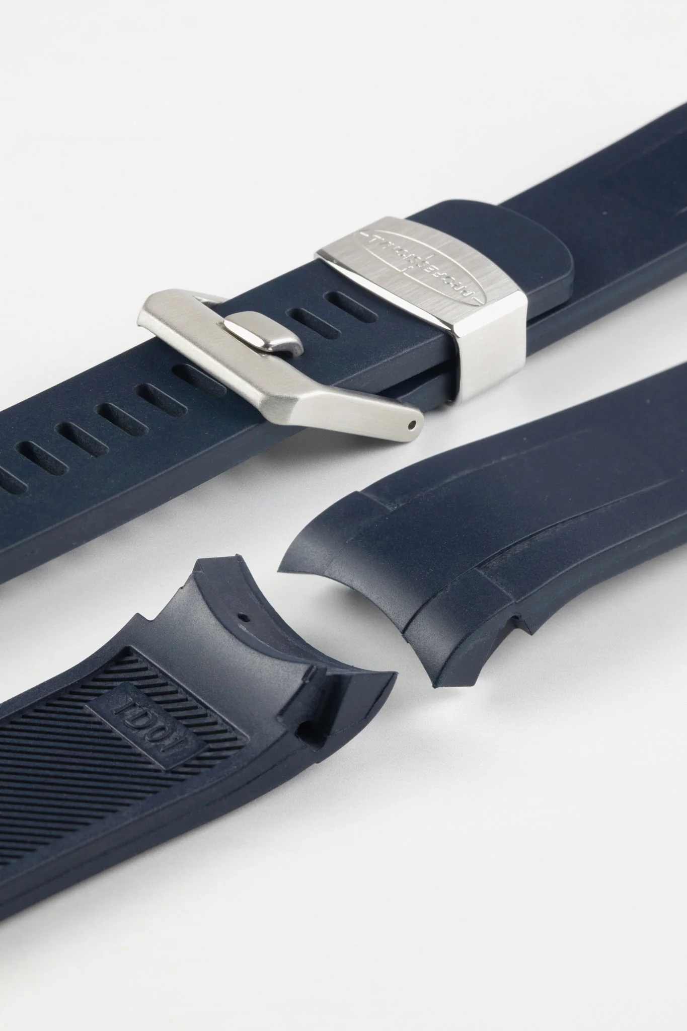 CRAFTER BLUE TD01 Rubber Watch Strap for Tudor Black Bay Series – NAVY - Image 4