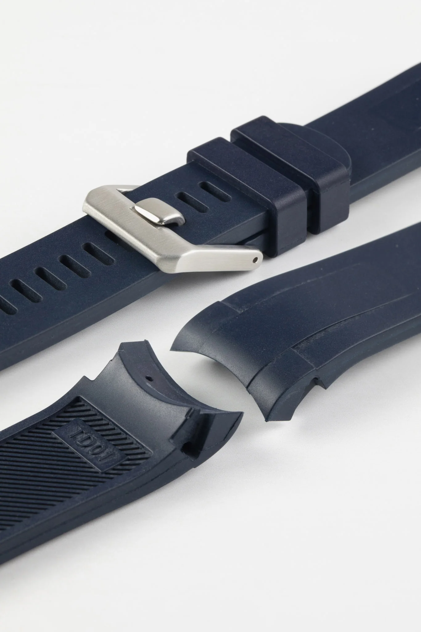 CRAFTER BLUE TD01 Rubber Watch Strap for Tudor Black Bay Series – NAVY - Image 5