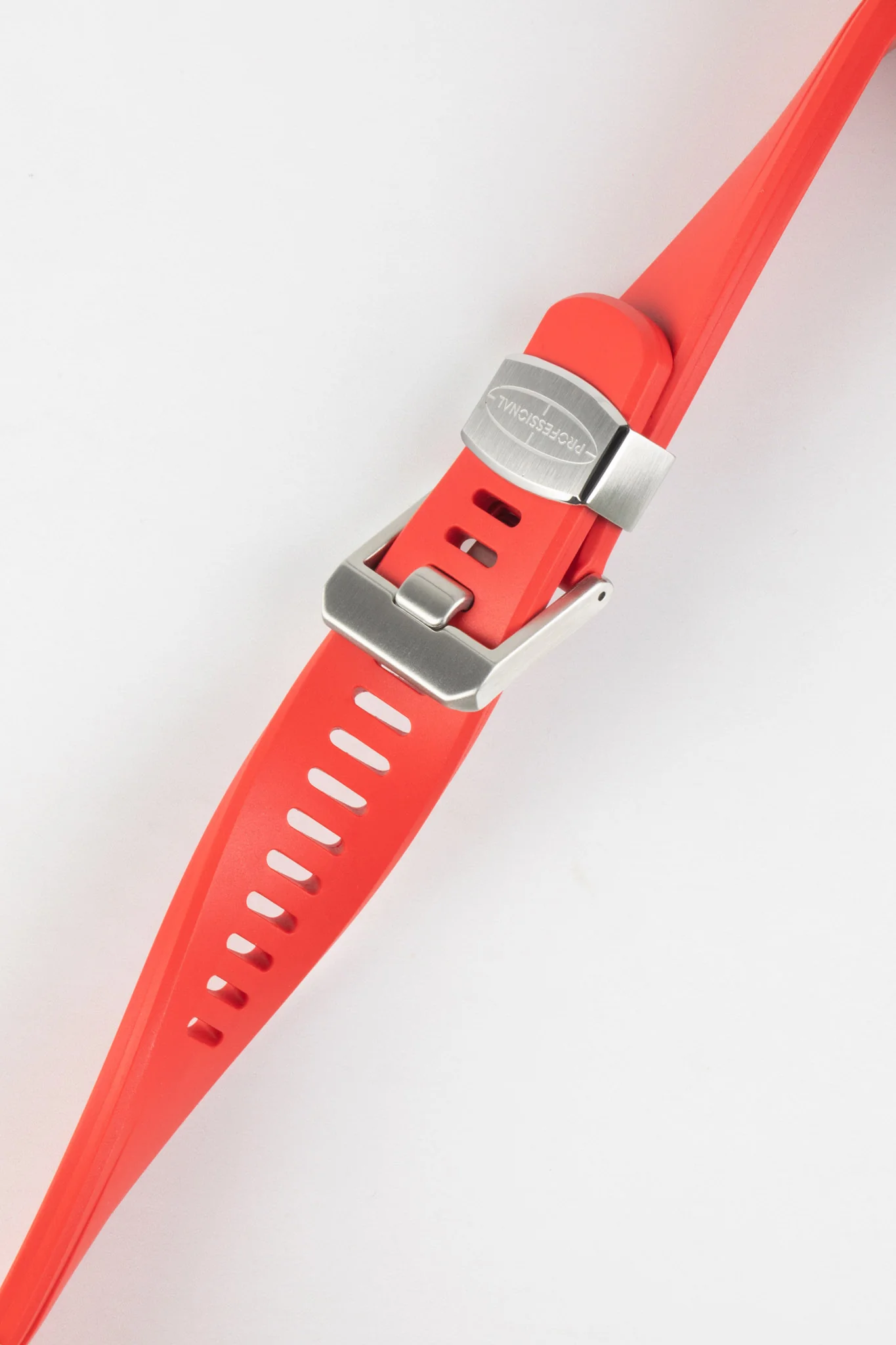 CRAFTER BLUE CB08 Rubber Watch Strap for Seiko "New" Turtle Series – RED - Image 4
