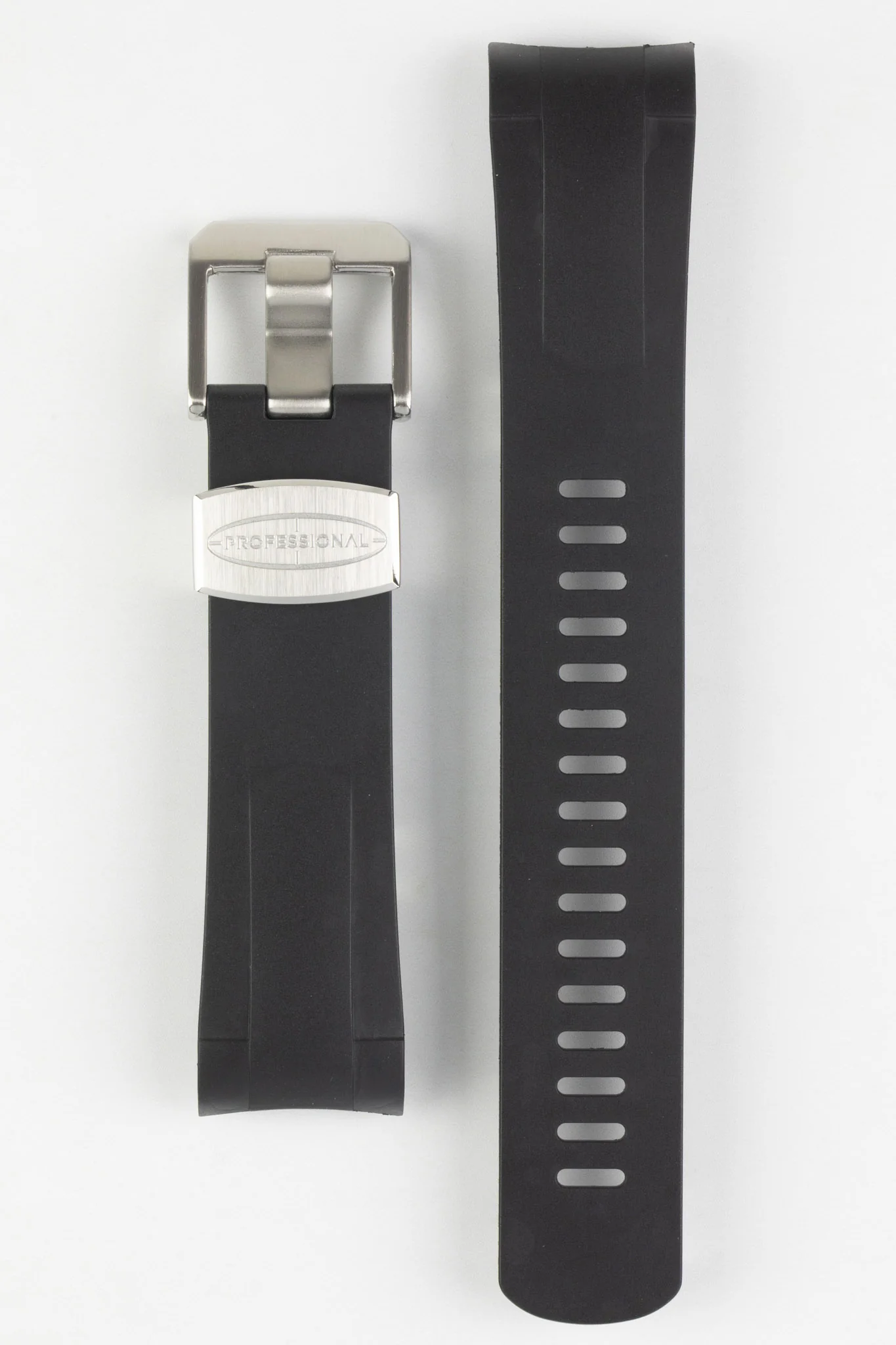CRAFTER BLUE TD02 Rubber Watch Strap for Tudor Pelagos Series – BLACK - Image 7