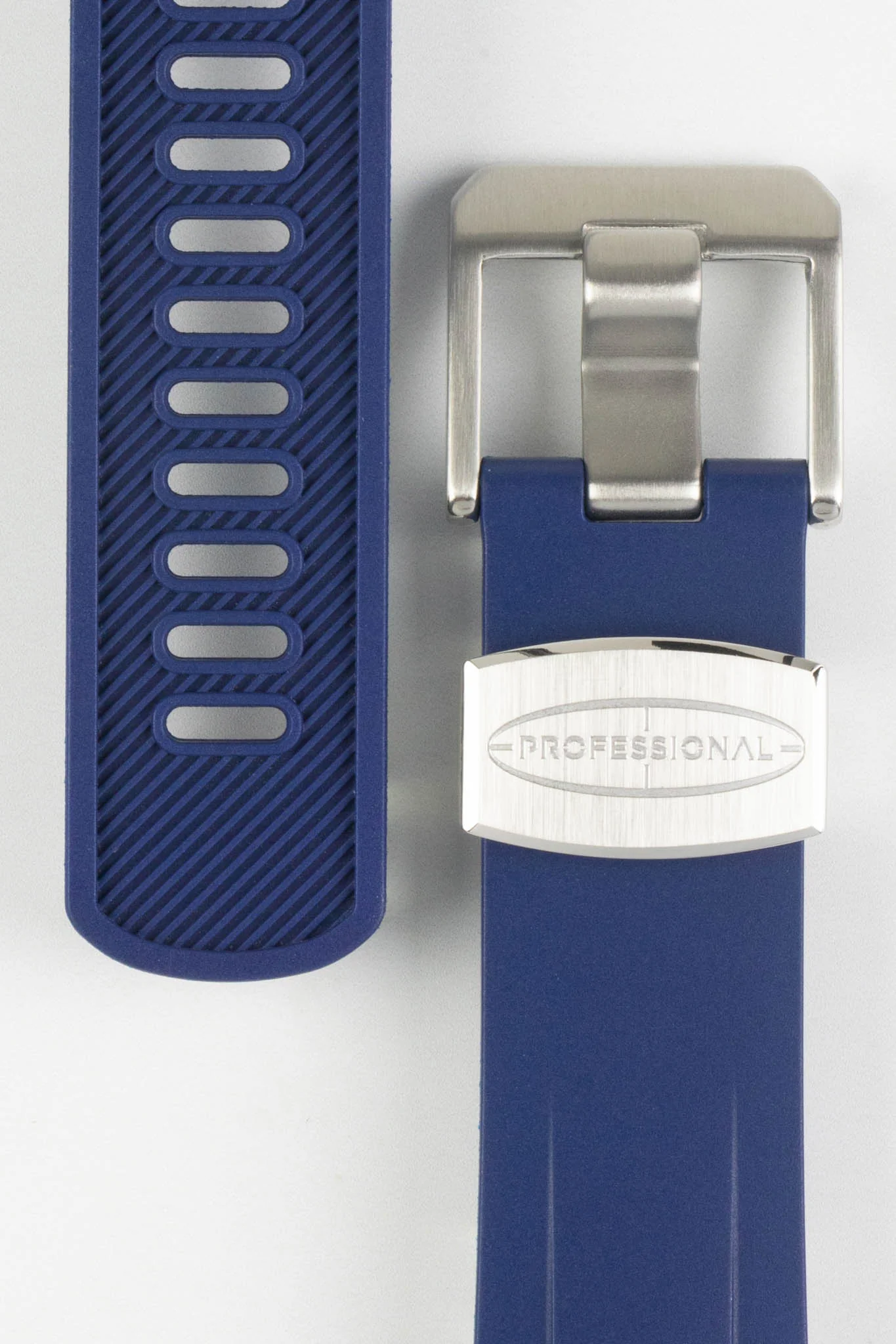 CRAFTER BLUE TD02 Rubber Watch Strap for Tudor Pelagos Series – BLUE - Image 3