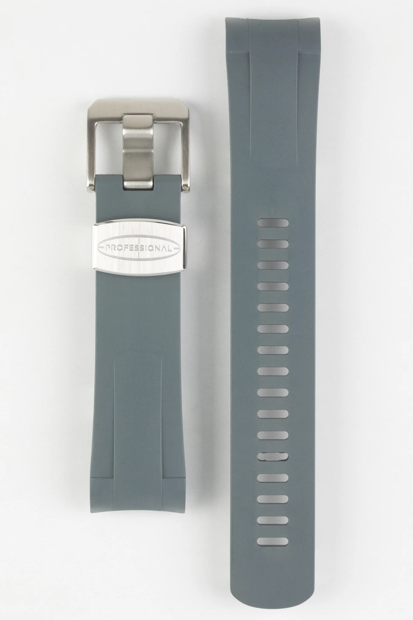 CRAFTER BLUE TD02 Rubber Watch Strap for Tudor Pelagos Series – GREY - Image 7
