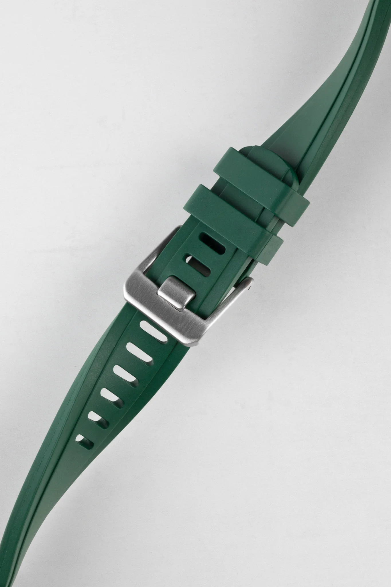 CRAFTER BLUE RX01 Rubber Watch Strap for Rolex Watches – GREEN - Image 4