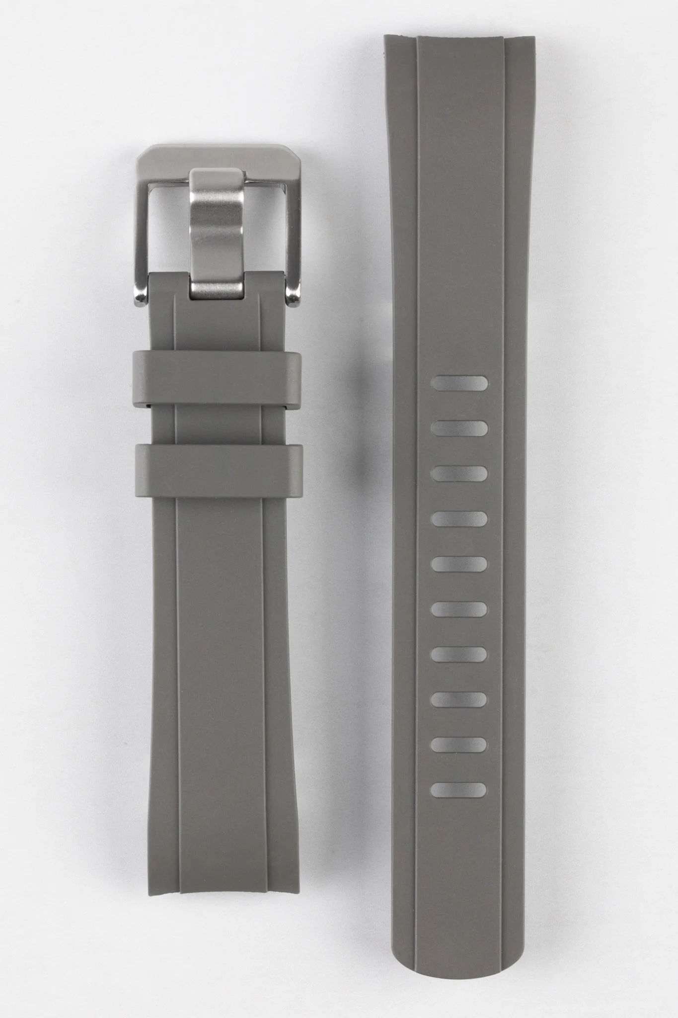 CRAFTER BLUE RX01 Rubber Watch Strap for Rolex Watches – GREY - Image 7