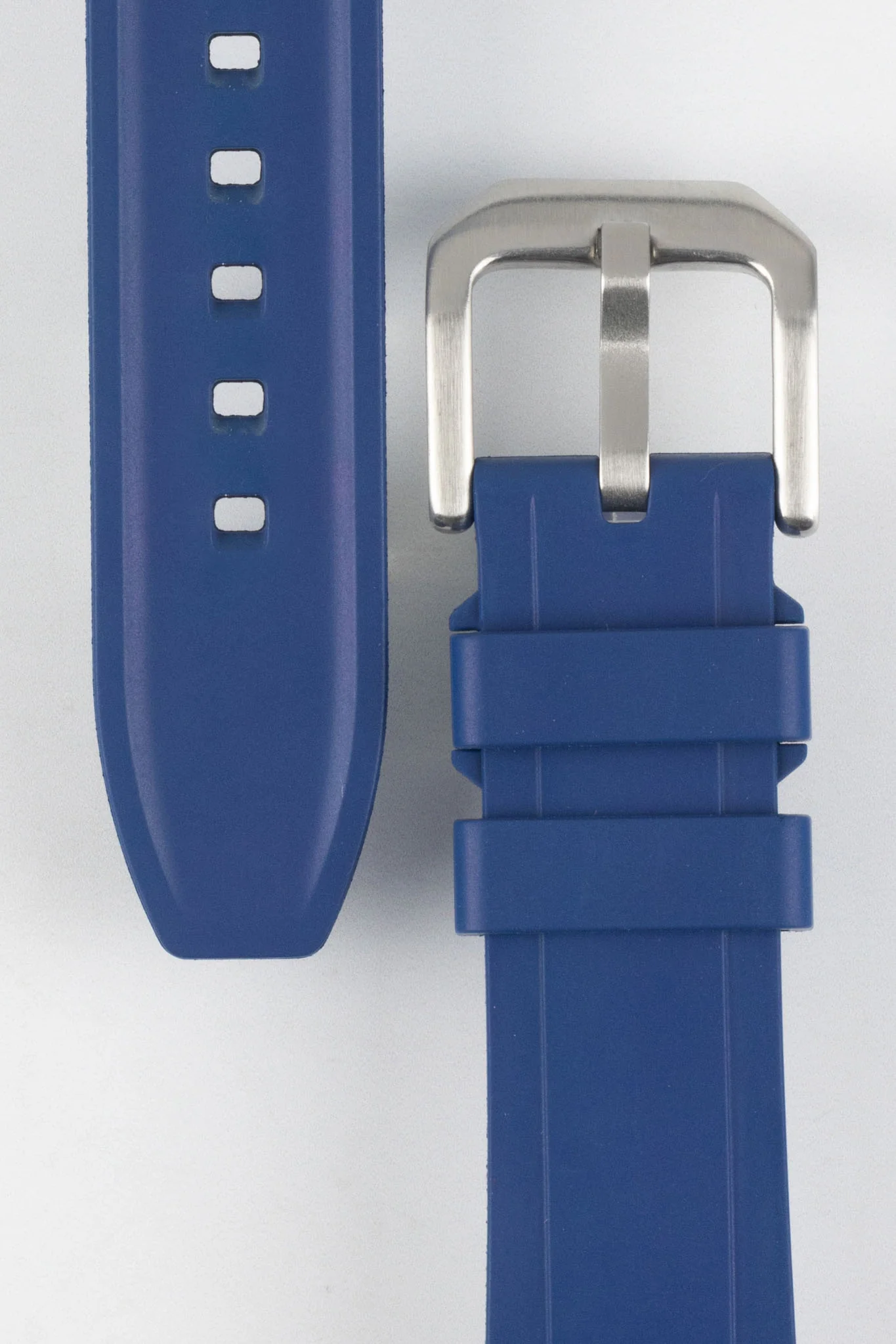 CRAFTER BLUE UX03 Royal Blue FKM Rubber Watch Strap - Image 3