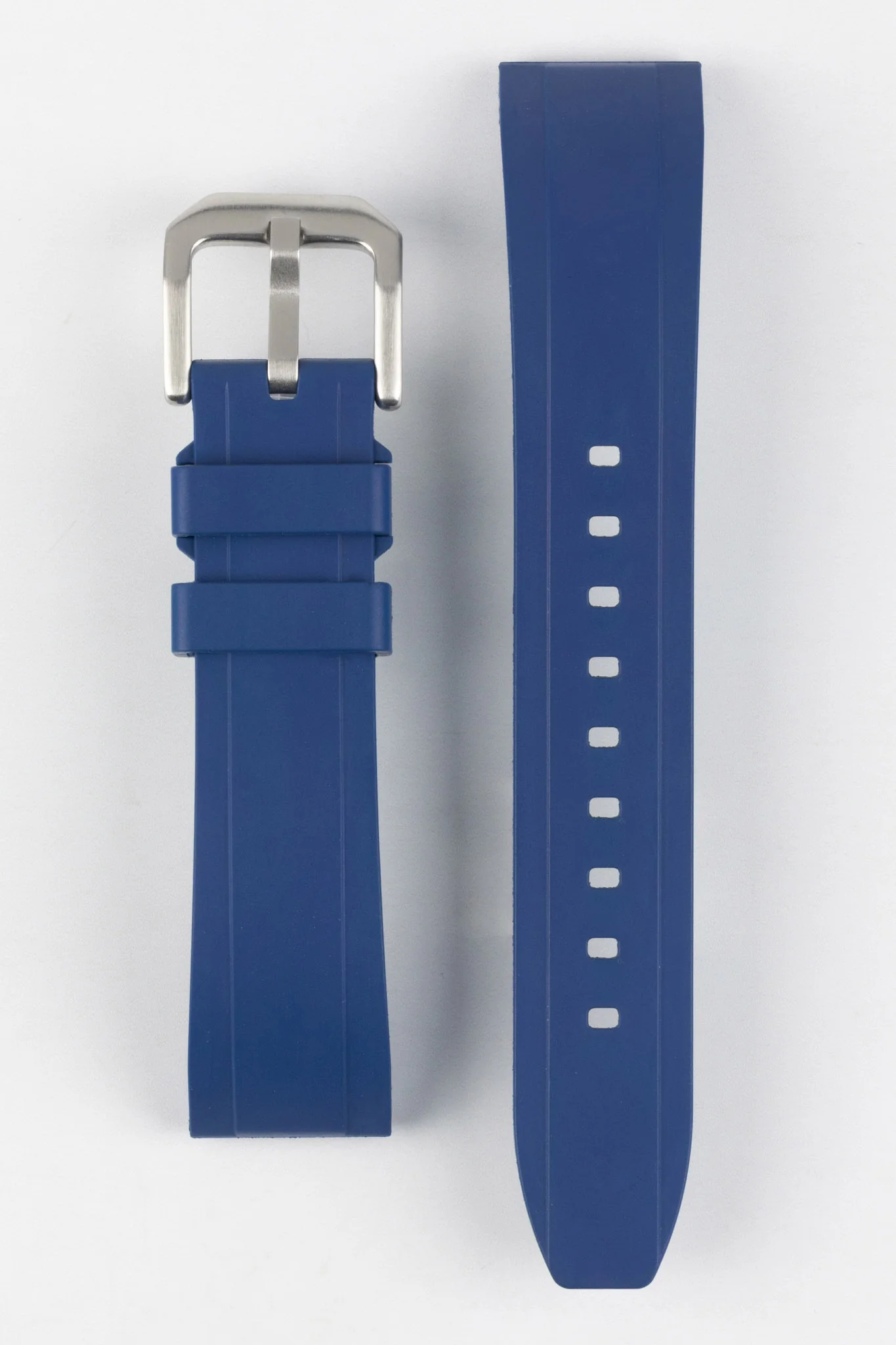 CRAFTER BLUE UX03 Royal Blue FKM Rubber Watch Strap - Image 9