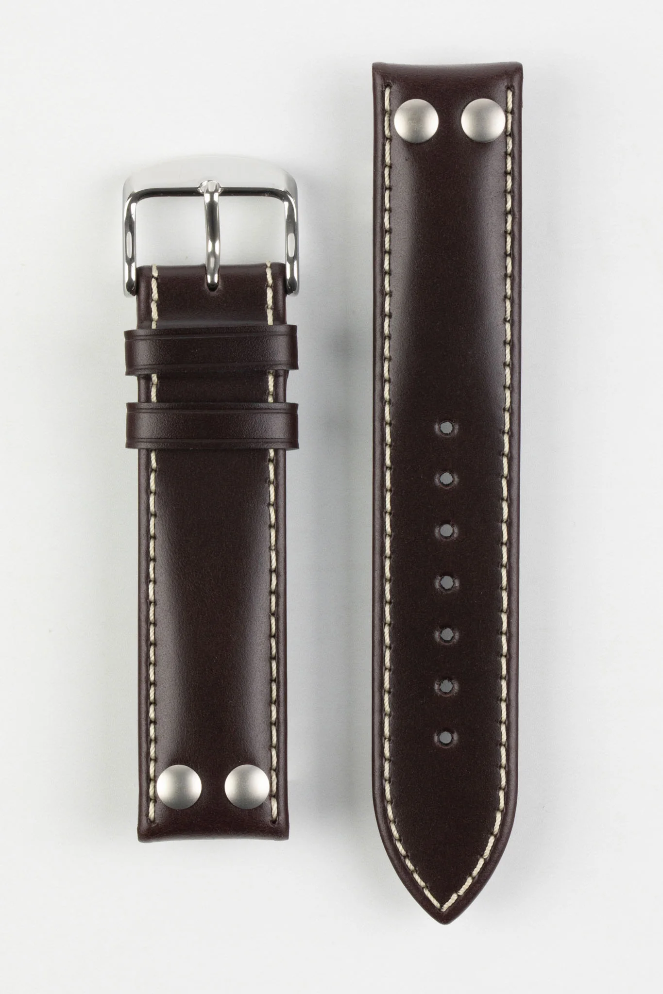 Di-Modell IKARUS Pilot Sport Watch Strap in BROWN - Image 5