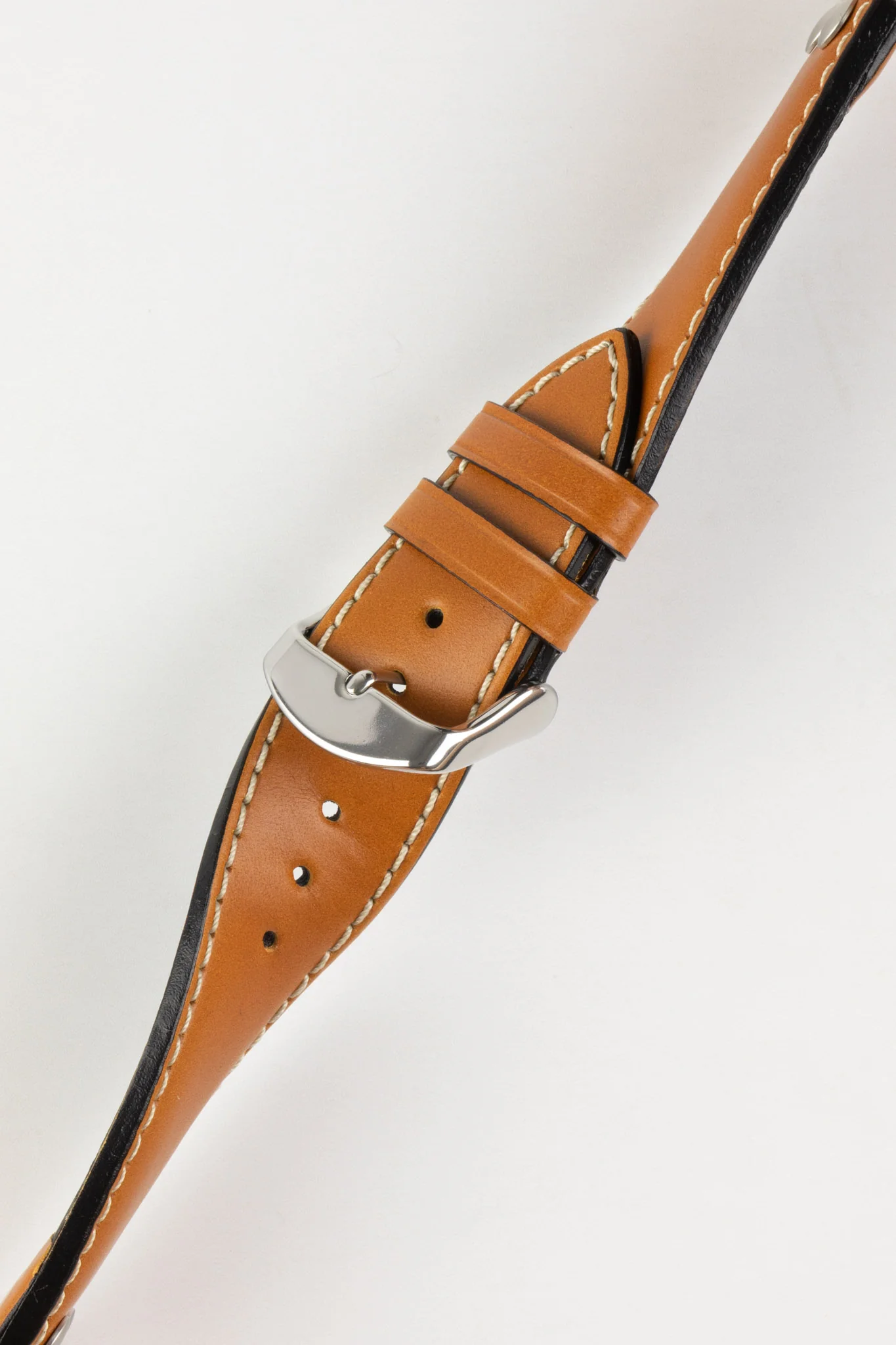 Di-Modell IKARUS Pilot Sport Watch Strap in GOLD BROWN - Image 3