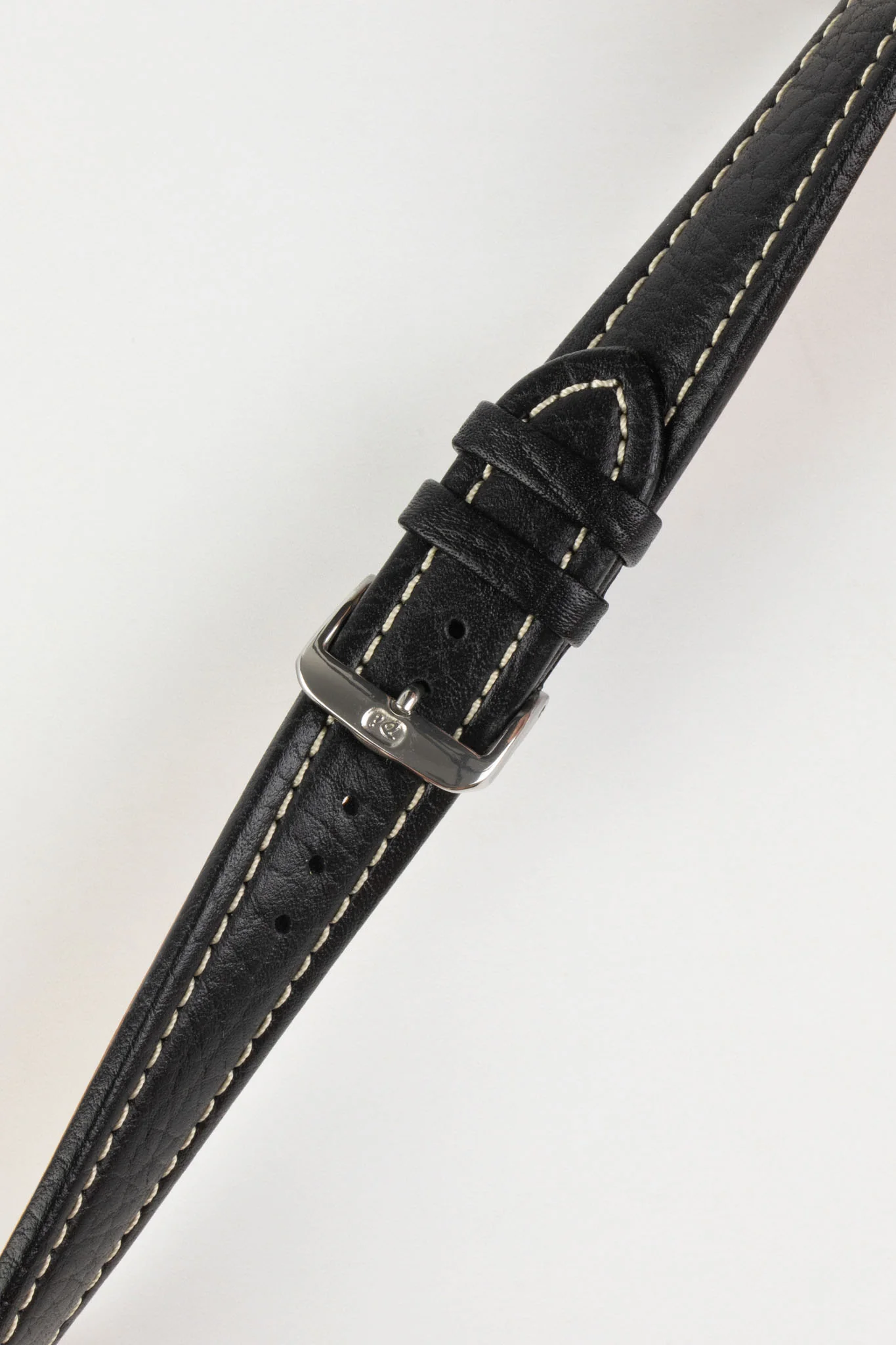 Di-Modell MONTANA Leather Sport Watch Strap in BLACK - Image 4