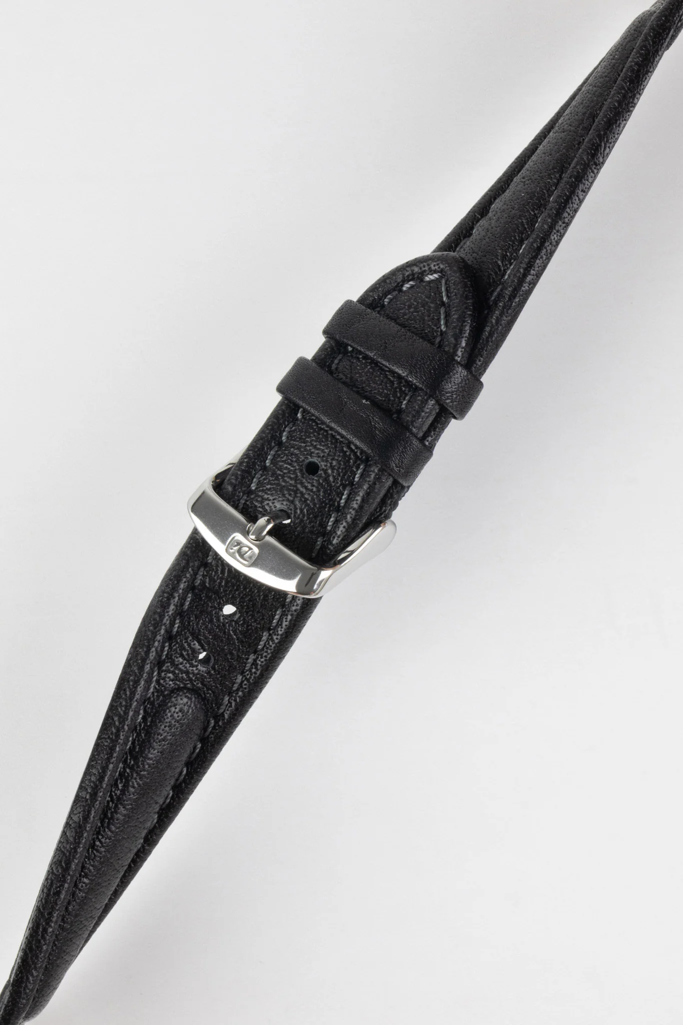 Di-Modell POLO SHERPA Waterproof Padded Leather Watch Strap in BLACK - Image 5