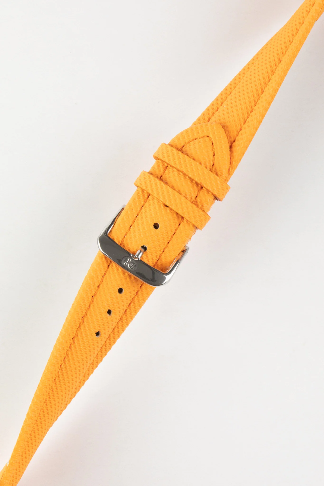 Di-Modell TRAVELLER PU Nylon Waterproof Watch Strap in ORANGE - Image 5